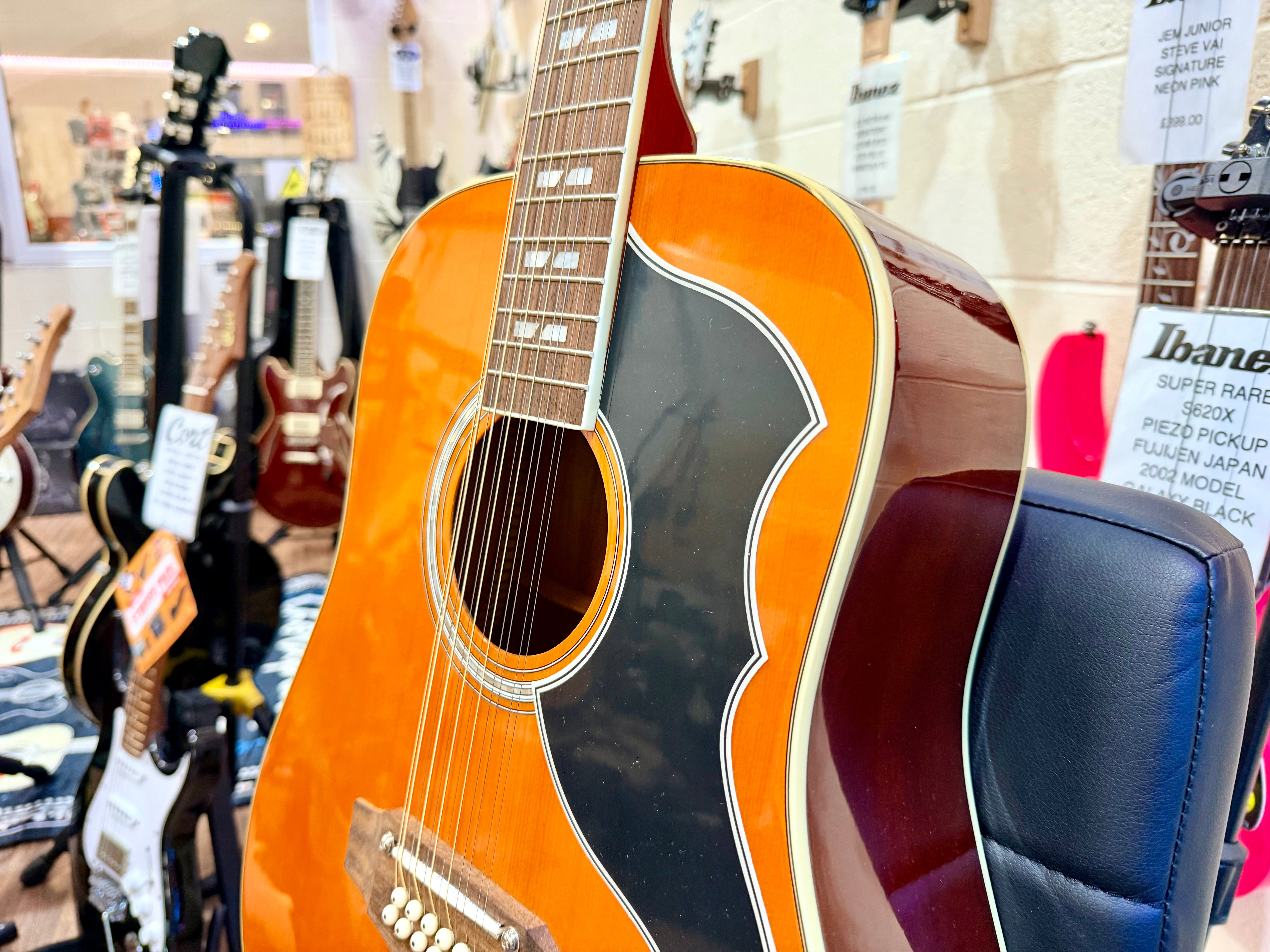 ๐NEW๐ EKO Ranger 5~ 12 String Acoustic Guitar~ XII VR~ Natural Gloss Finish!