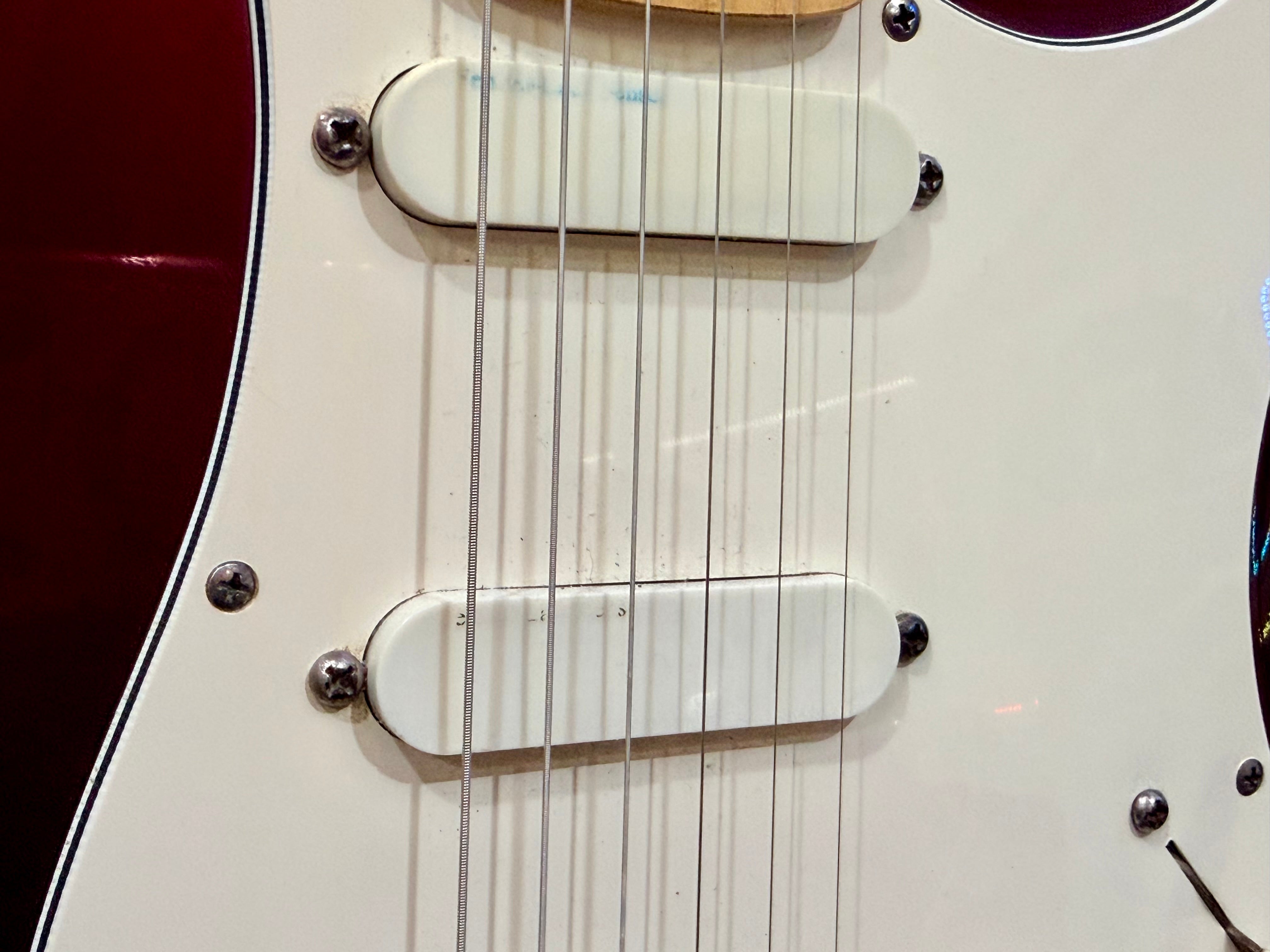 ✨1989 USA✨ Fender American Stratocaster Plus Deluxe~ Midnight Wine~ Lace Sensor