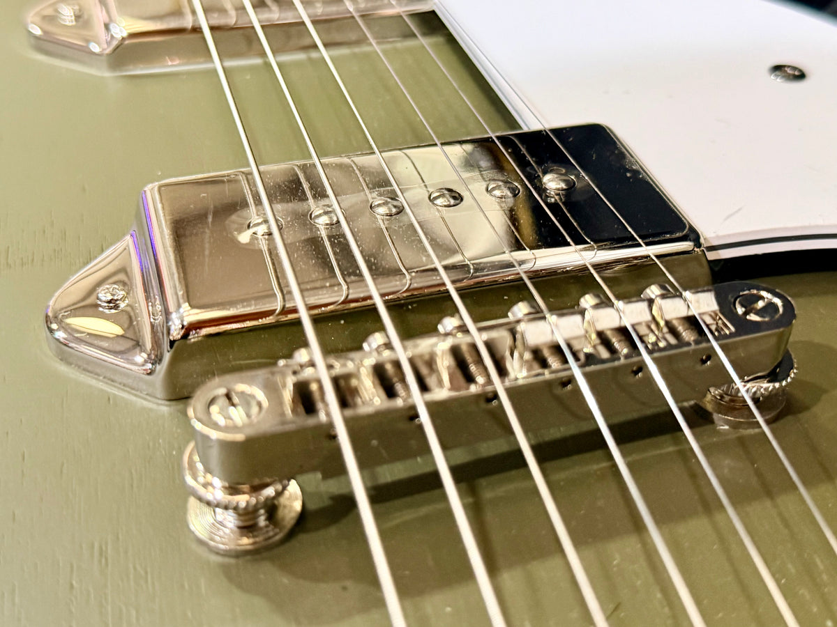 ✨2024✨ Epiphone Casino Worn Olive Drab Hollowbody Guitar + Hard Case~ MINT!