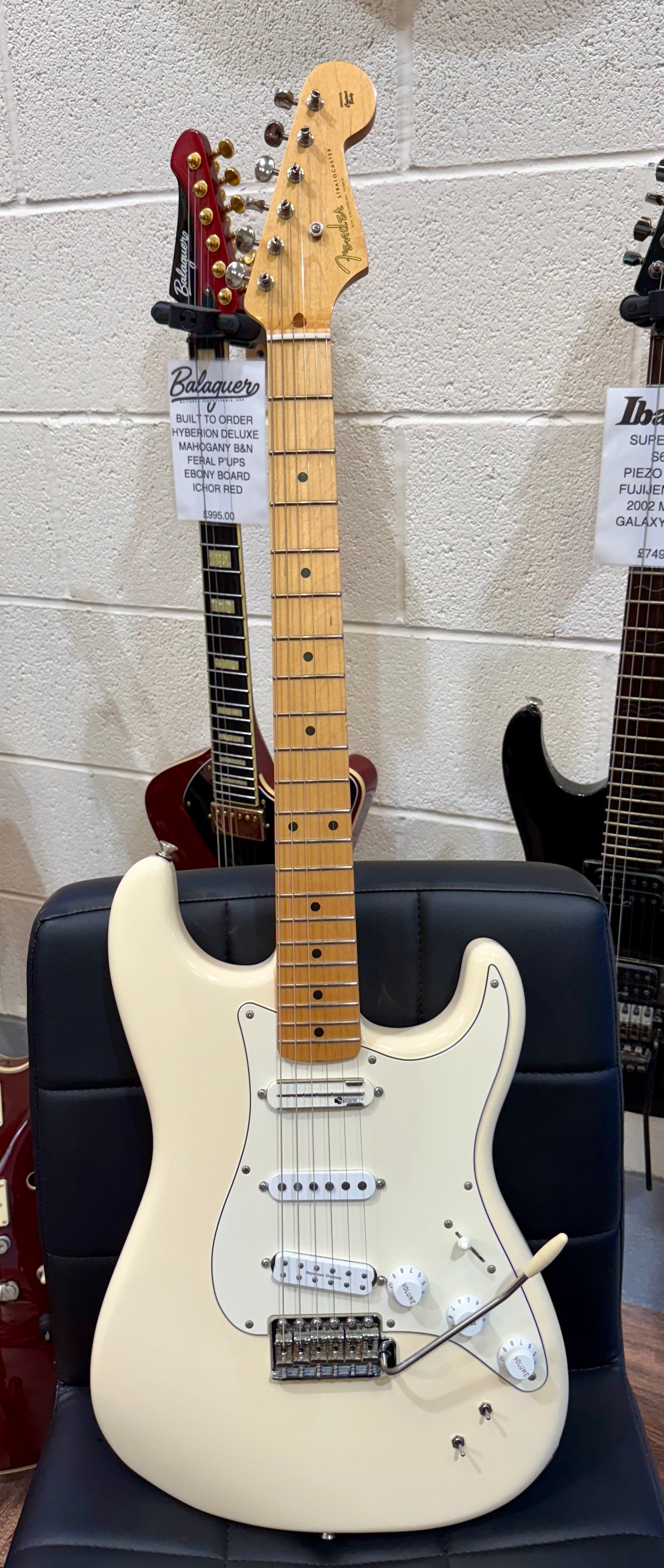 š„2020š„ Fender Ed OāBrien Sustainer Stratocaster~ Artist Series Signature~White