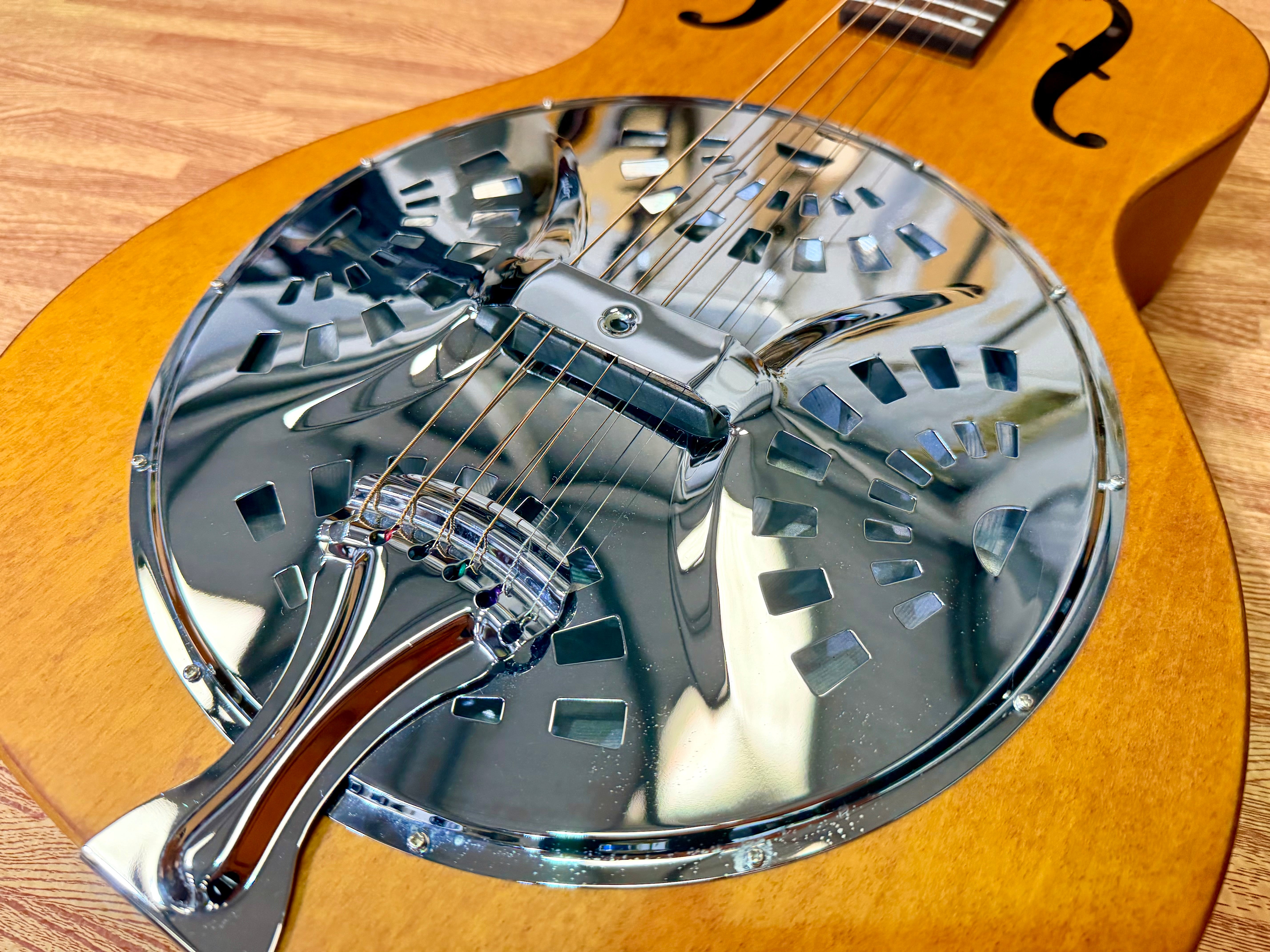 🌟MINT 🌟 2024 Epiphone Dobro Hound Dog Round Neck Resonator Acoustic Guitar!