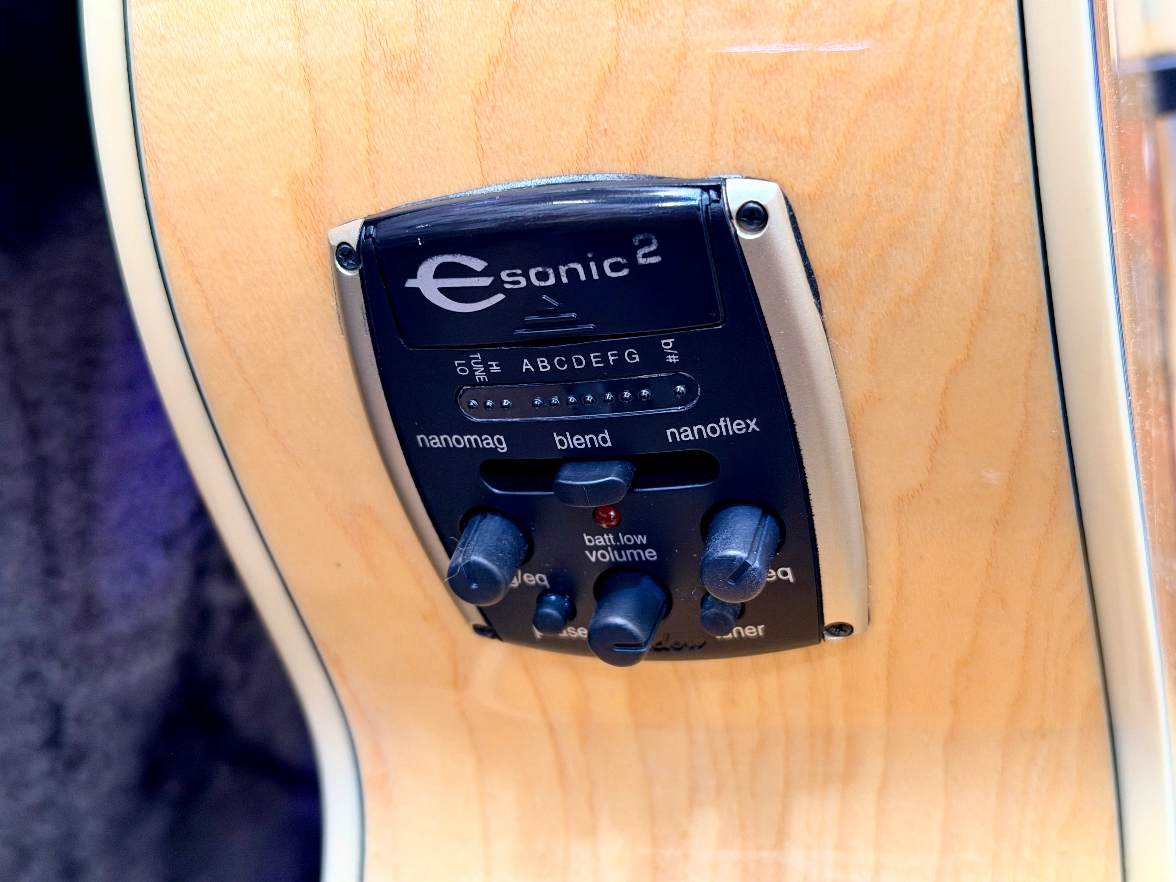 ✨MINT✨ Epiphone EJ-200SCE Jumbo Electro Acoustic~ Natural~ Esonic 2 + H/Case!