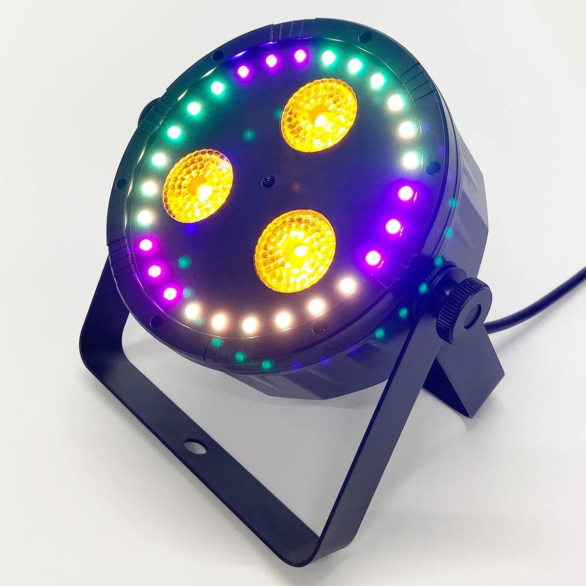 ✨NEW✨ KAM PAR 59 LED Light 3 X Hex RGBWAUV DMX Par Can Party DJ Disco Bar