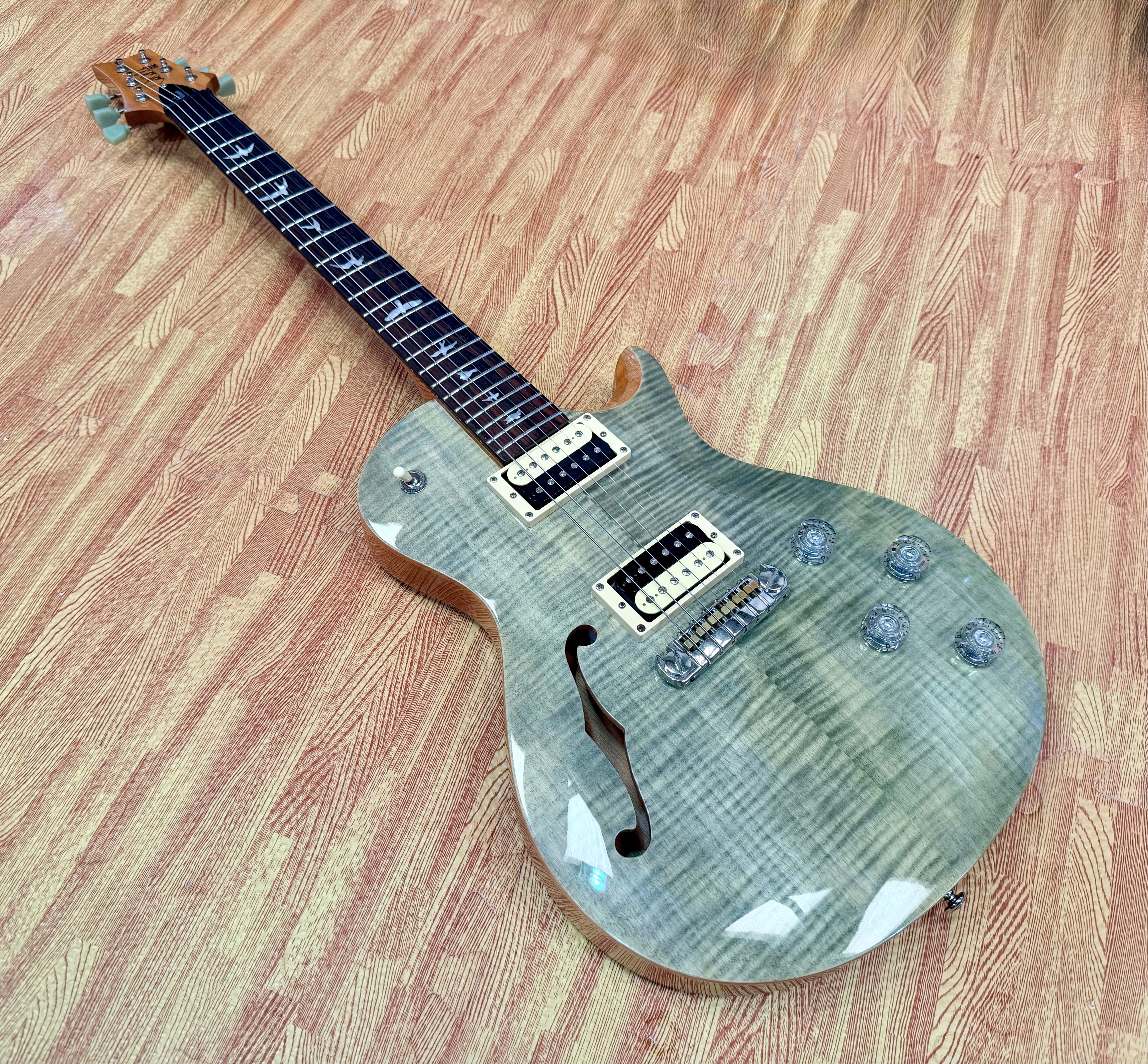 π2017π PRS SE Zach Myers Signature Semi-Hollow Guitar~ Trampas Green + GigBag!