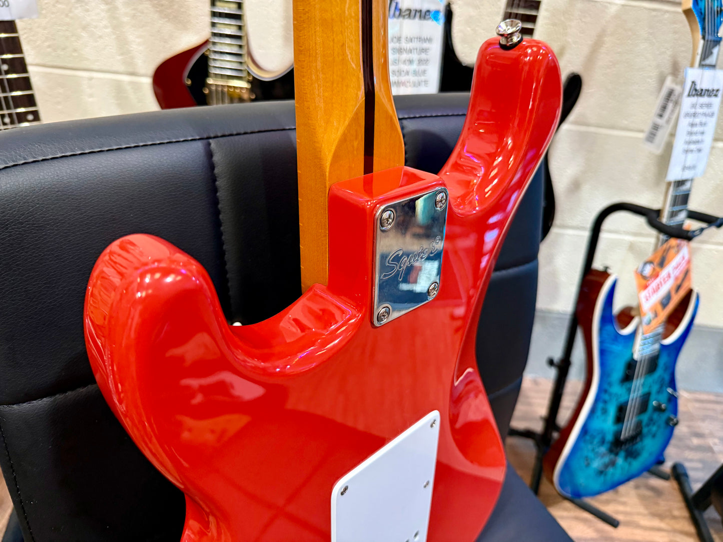 🌟2023🌟 Fender Squier Classic Vibe 50s Stratocaster~ Fiesta Red~ Maple Neck!