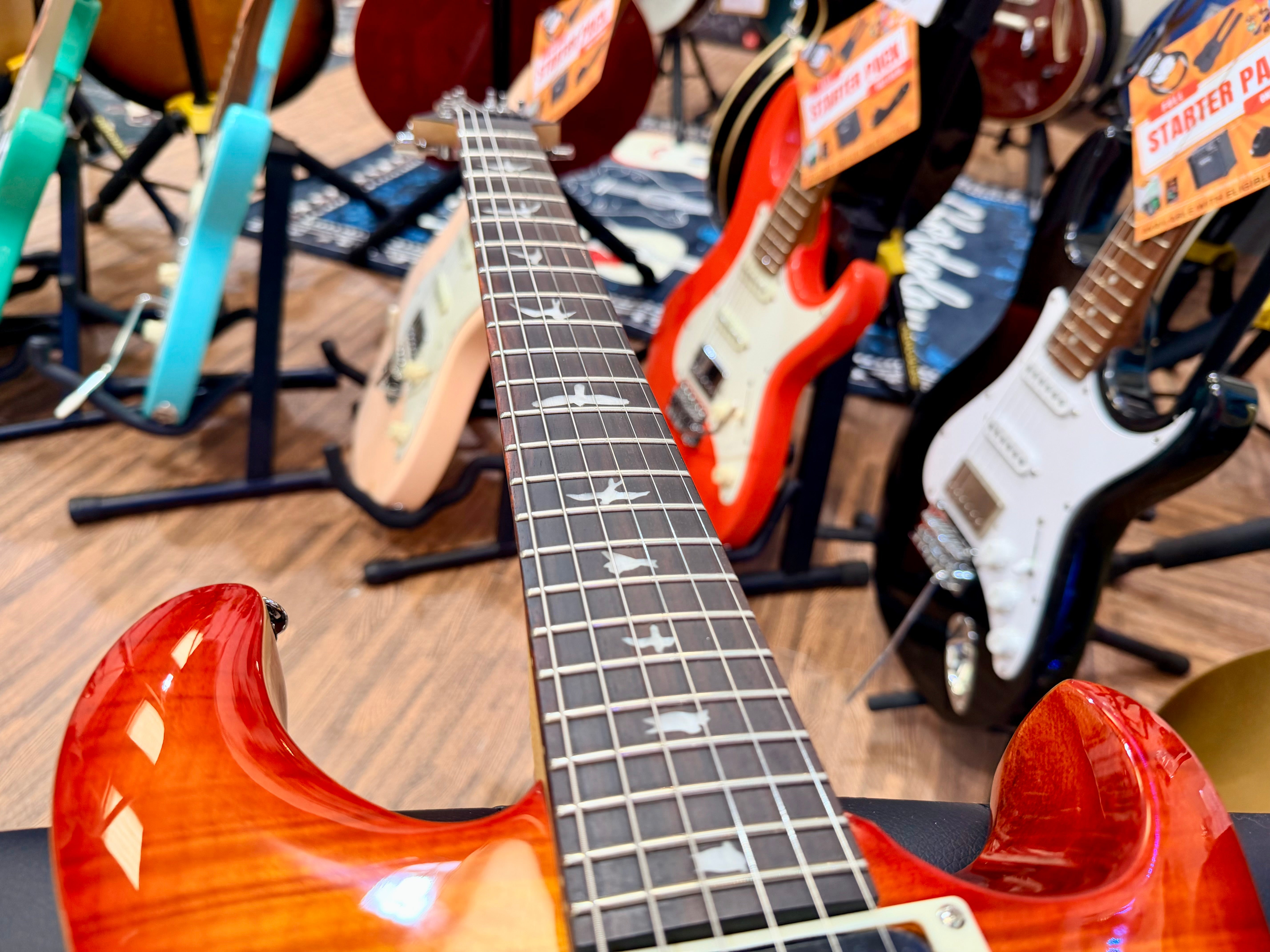 ☀️NEW 2025☀️ PRS SE CE 24~ Vintage Sunburst~ Satin Neck~ Gig Bag Included!