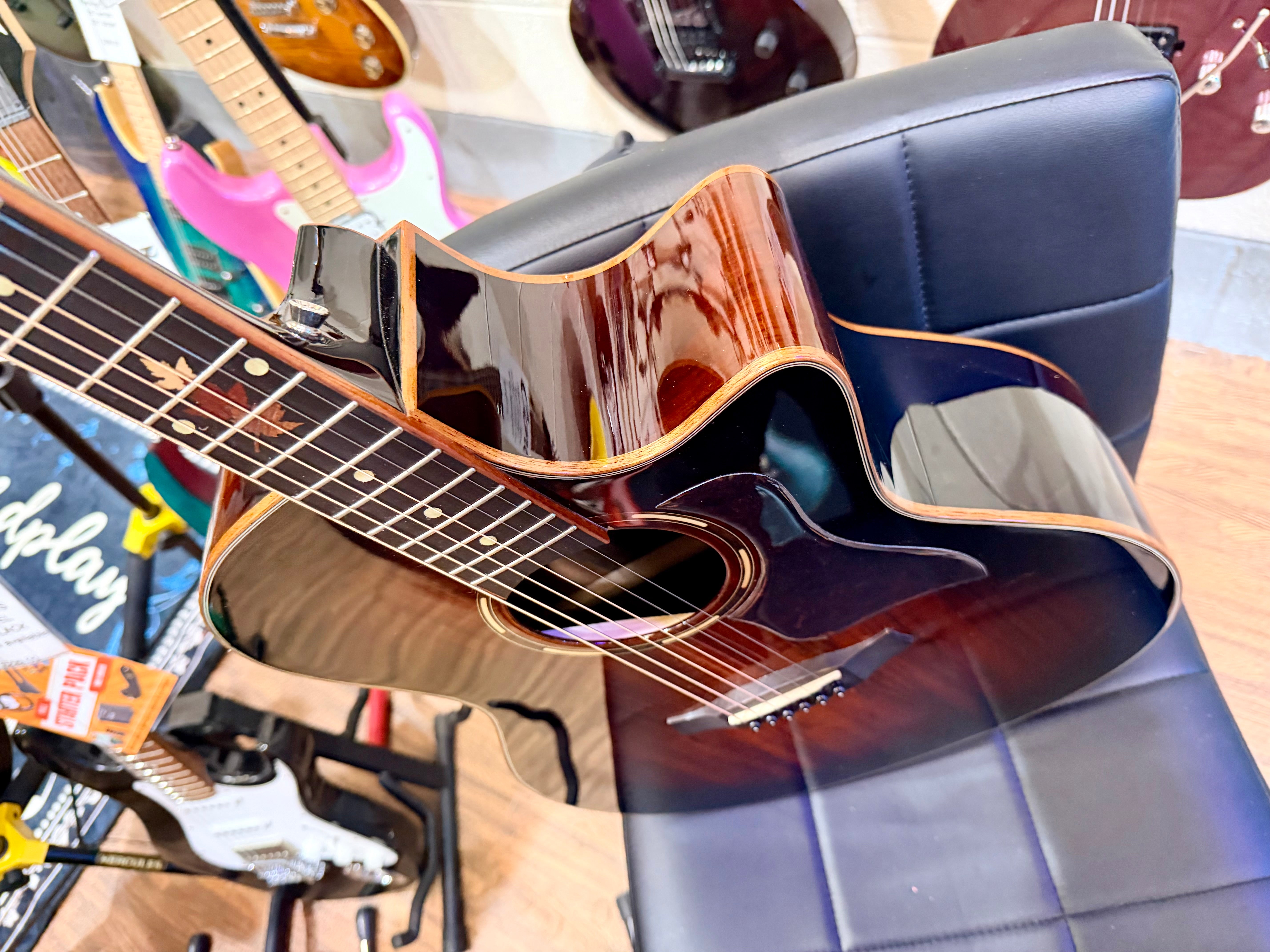 🪵2024🪵 Tanglewood TWX6CEK Winterleaf~ Grand Auditorium Electro ~ Koa Exotic!