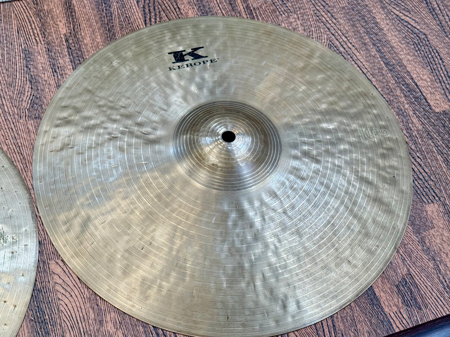 🥁 Zildjian Kerope 14” Hi Hats~ K Hi Hat Cymbals~ Made In USA 36cm 🥁