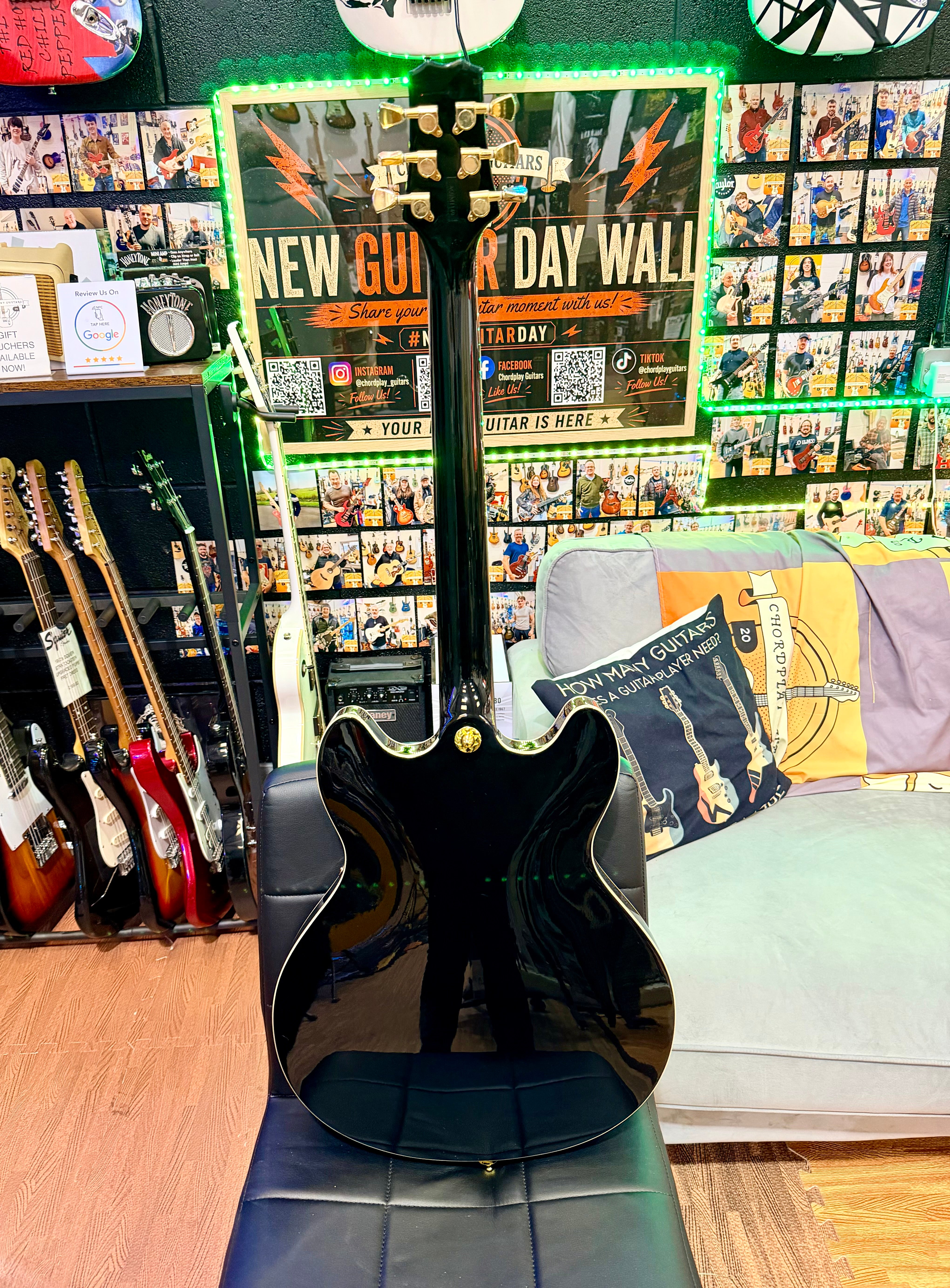 🌟LOVELY🌟 Peavey JF1EX Semi-Hollow Electric Guitar~ Early Korean Made Model 🇰🇷