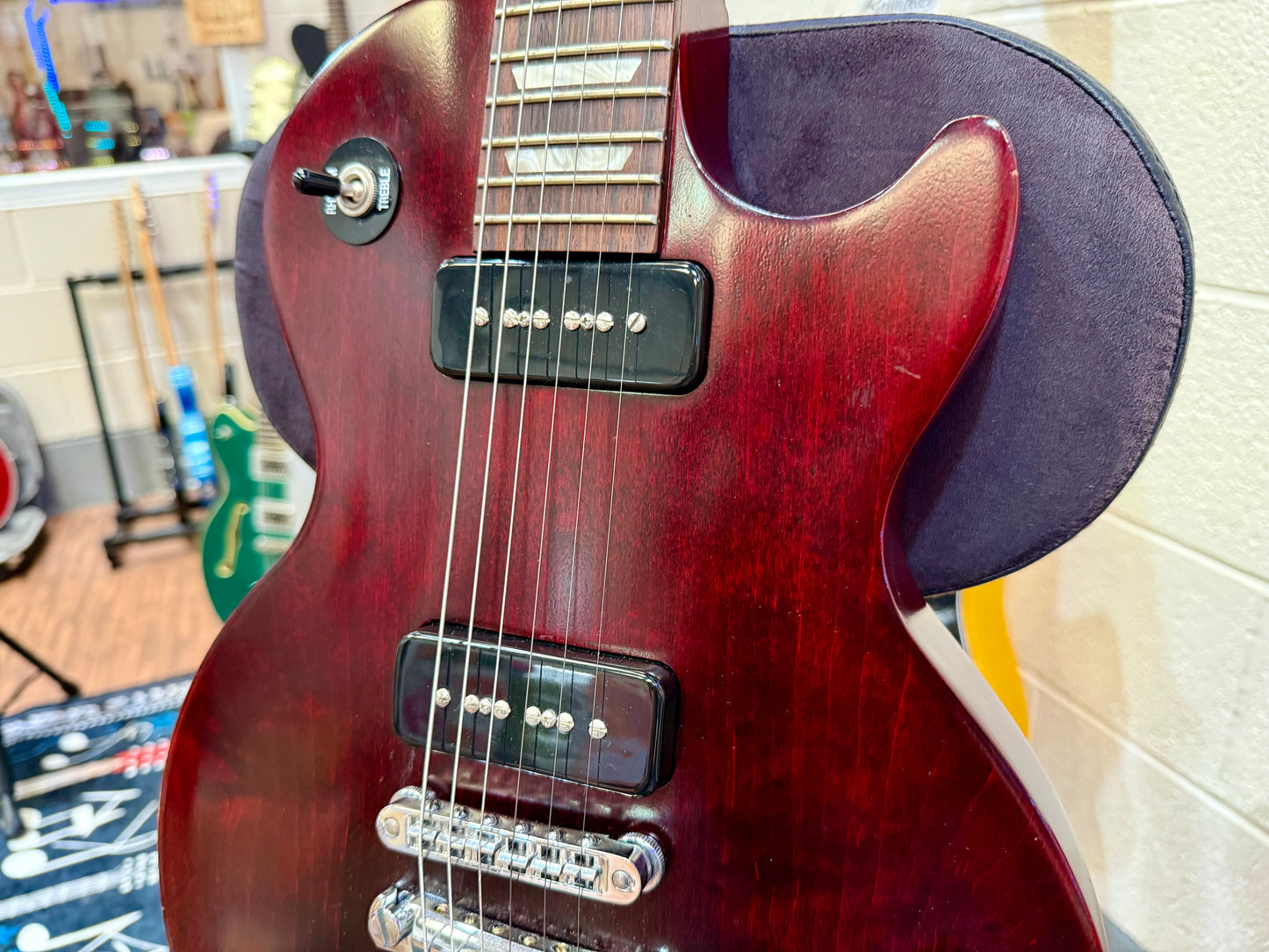🔥2013 USA🔥 Gibson Les Paul ‘50s Tribute~ Wine Red~ Hiscox Hard Case~ P90 P’ups