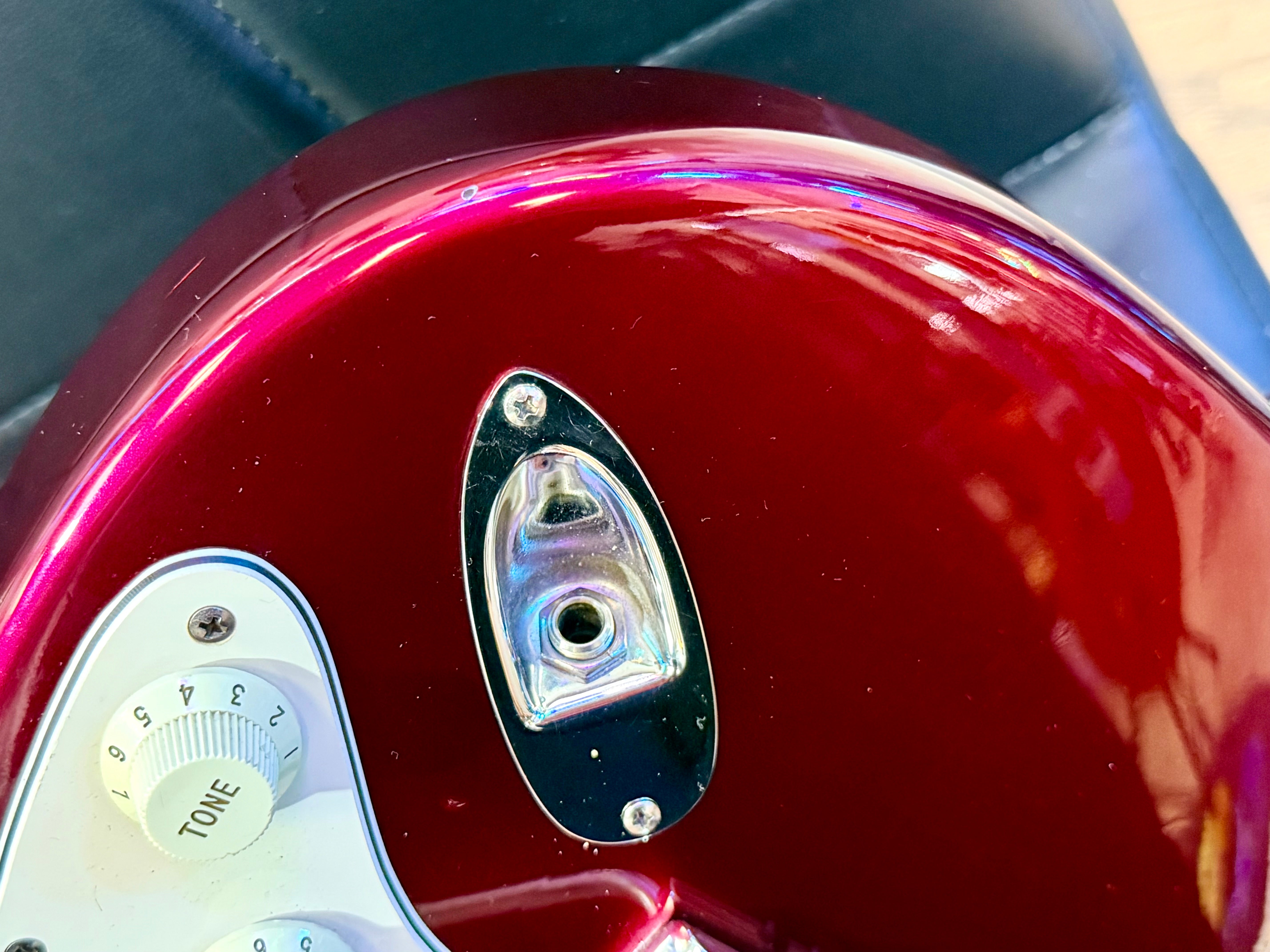 ✨1989 USA✨ Fender American Stratocaster Plus Deluxe~ Midnight Wine~ Lace Sensor