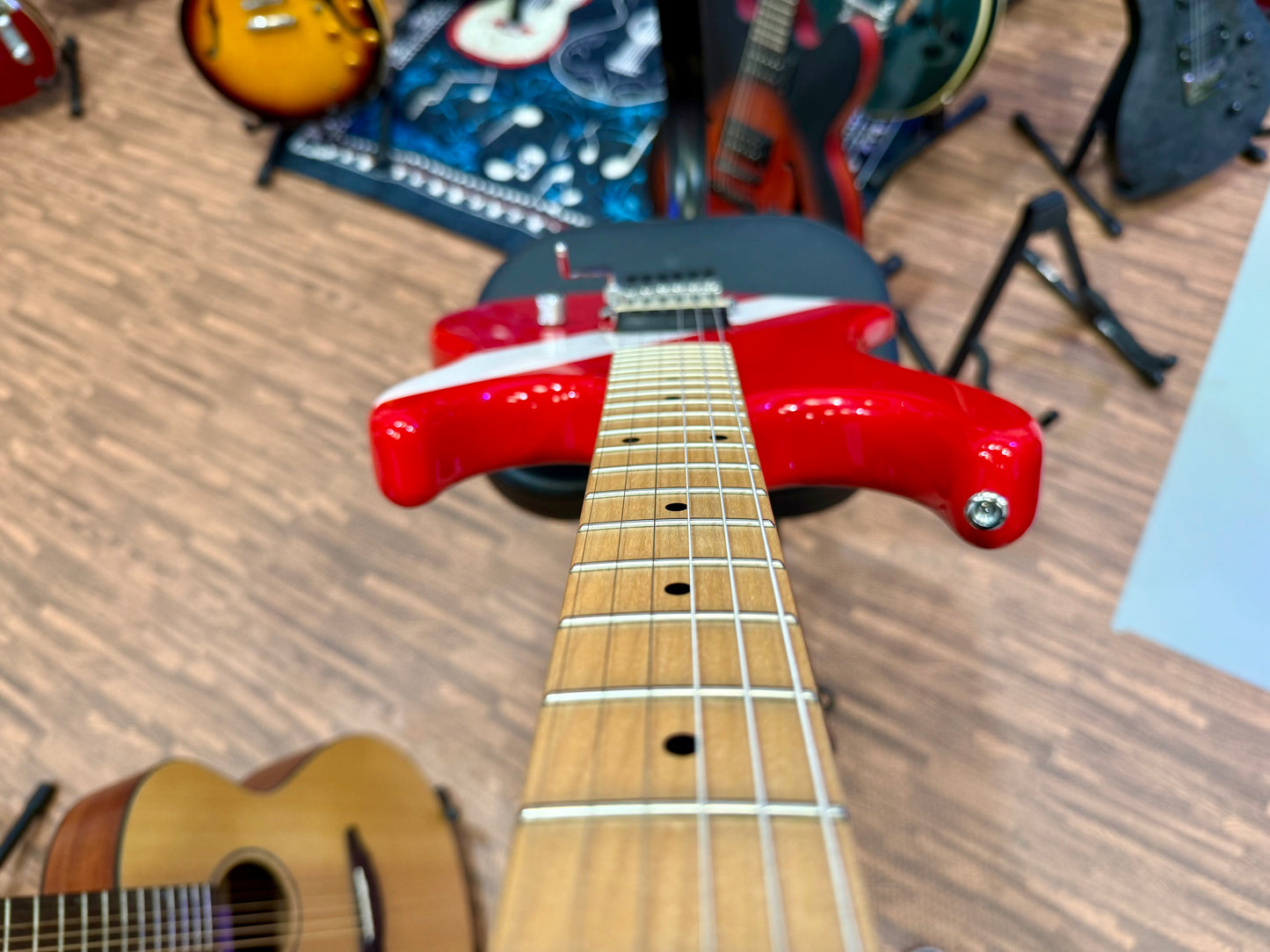 🔥RARE🔥 Kramer The 84 1984 Van Halen~ Diver Down Custom Ltd Edition~EVH D Tuna!
