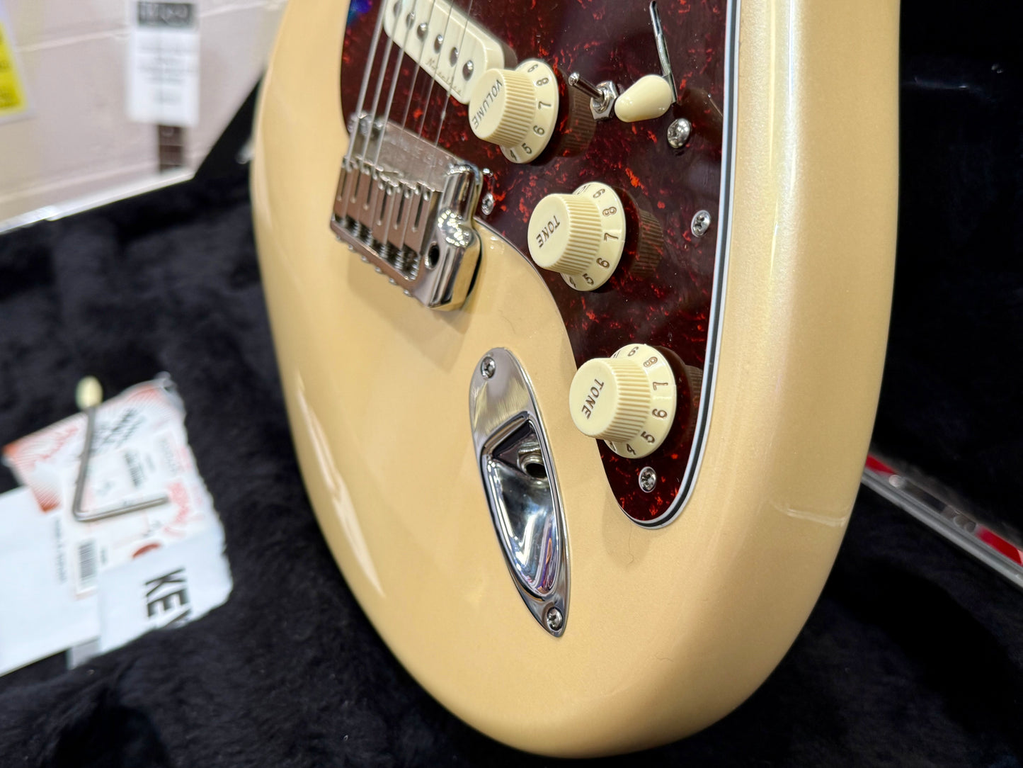 🌟2010🌟 Fender American Deluxe Stratocaster~ Olympic Pearl~ Noiseless~ Gilmour!