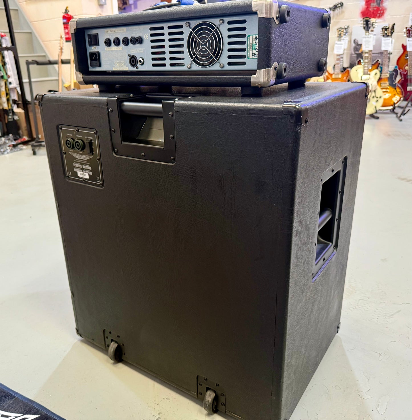 🎸 HEAD & CAB 🎸 Ashdown Bass Amplifier Stack~Evo II 300 + ARM-410H Cabinet 4x10