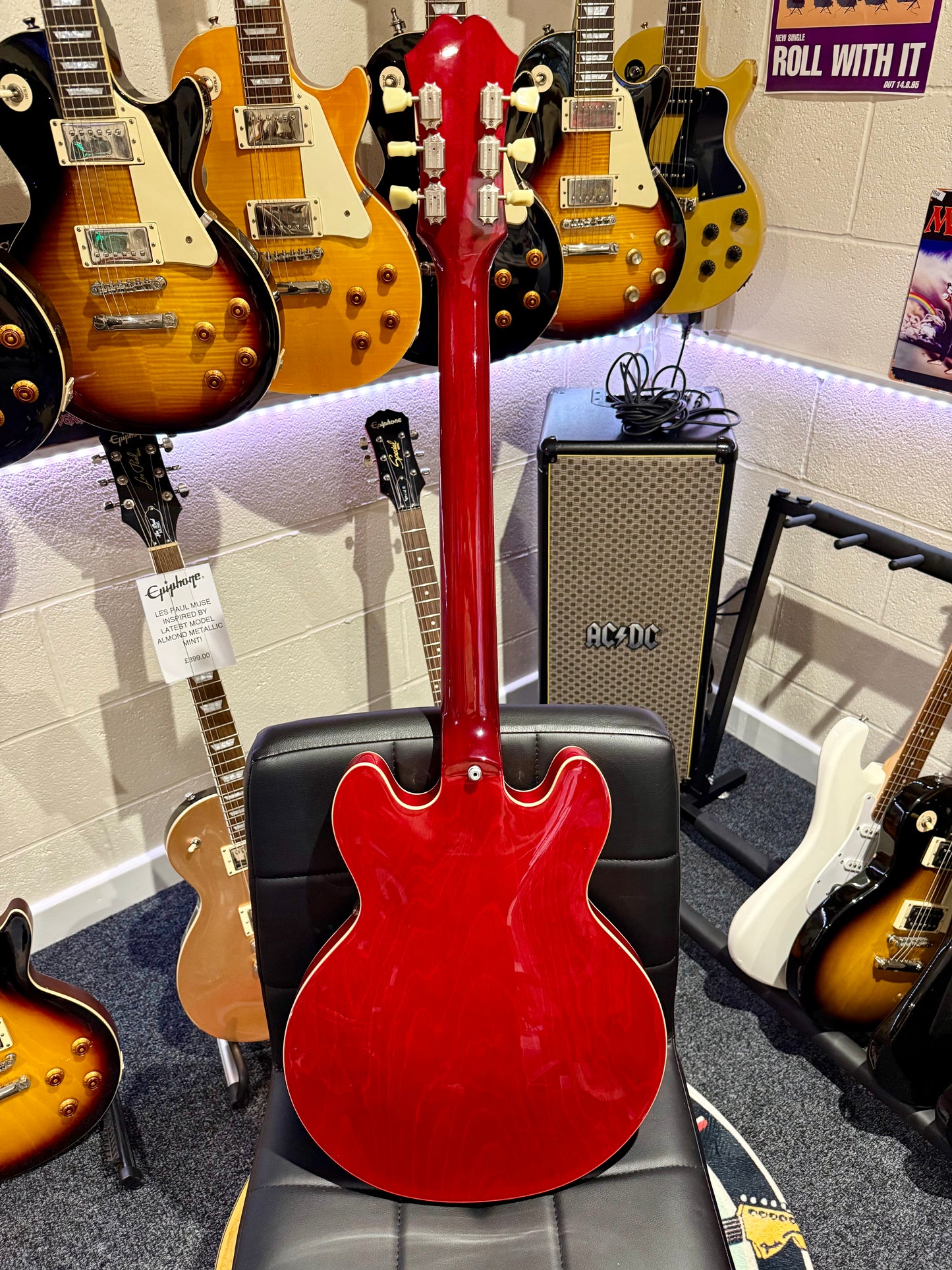 π2012 π Epiphone Dot ES-339 Semi-Hollow Electric Guitar~ Cherry Red~ Lovely!