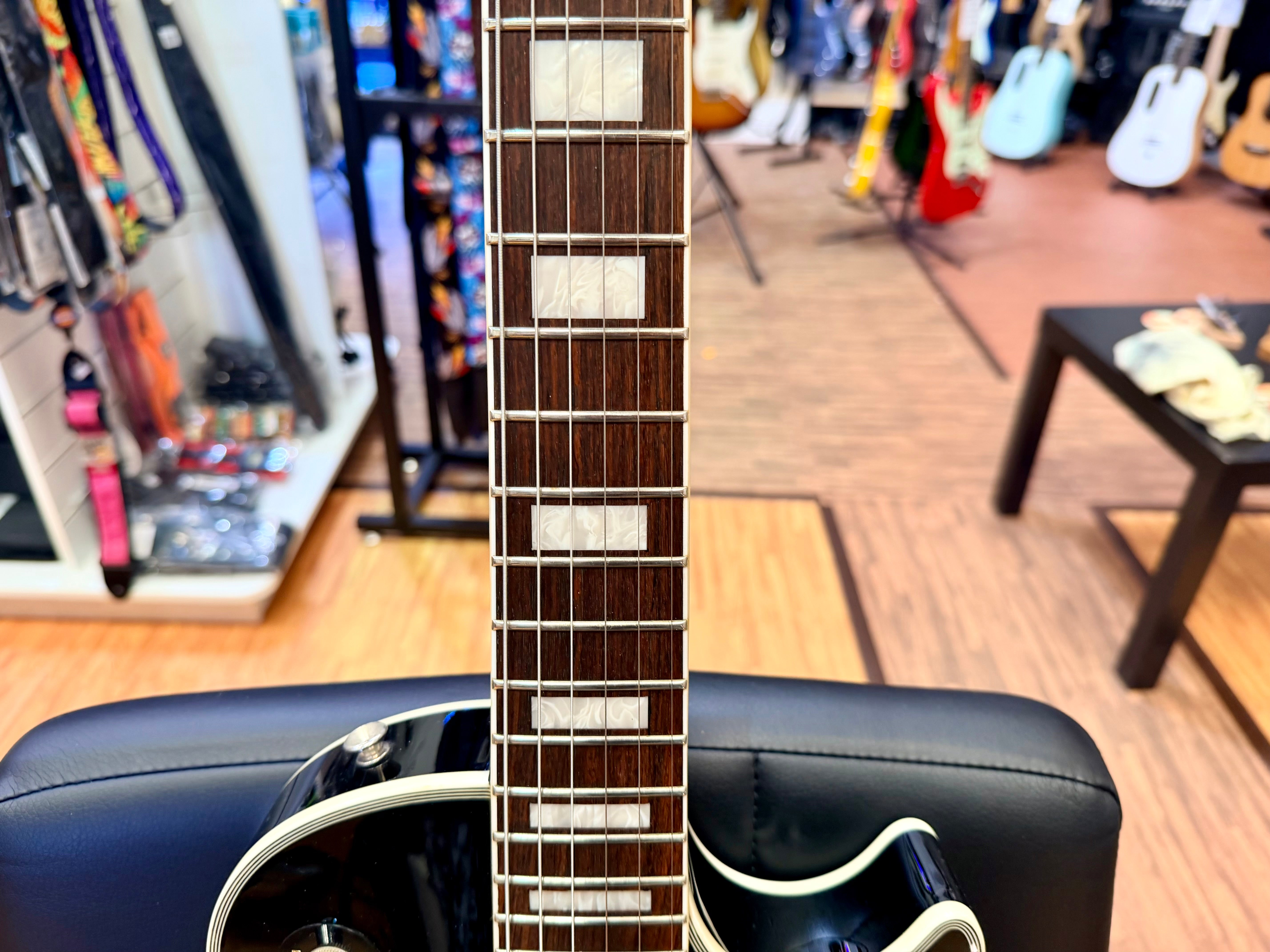 🔥2005🔥 Burny RLC-55JS John Sykes Les Paul Custom Signature Black~ Japan Import