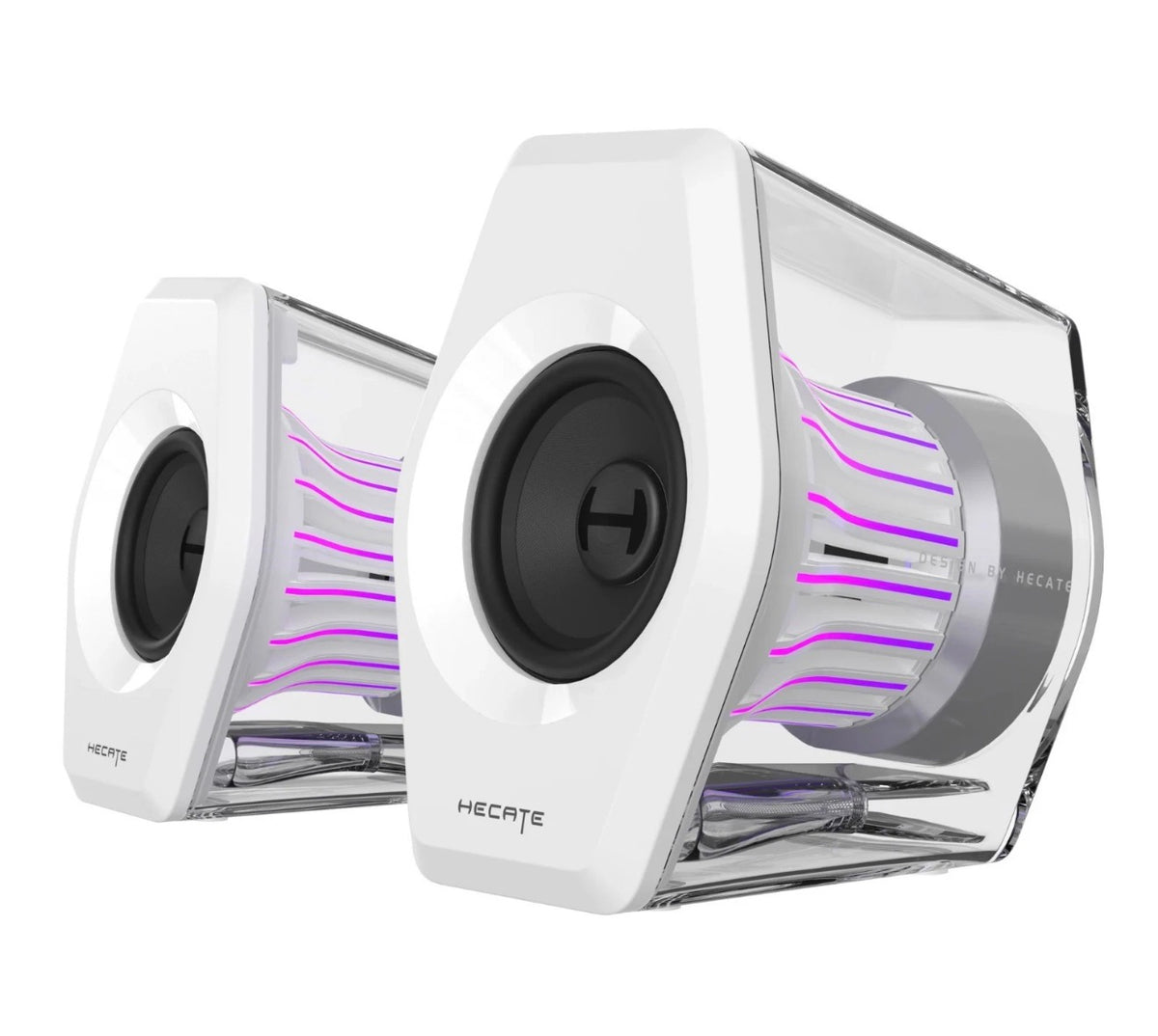 Edifier G2000 PRO 2.0 Bluetooth Gaming Speakers With RGB Lighting - White