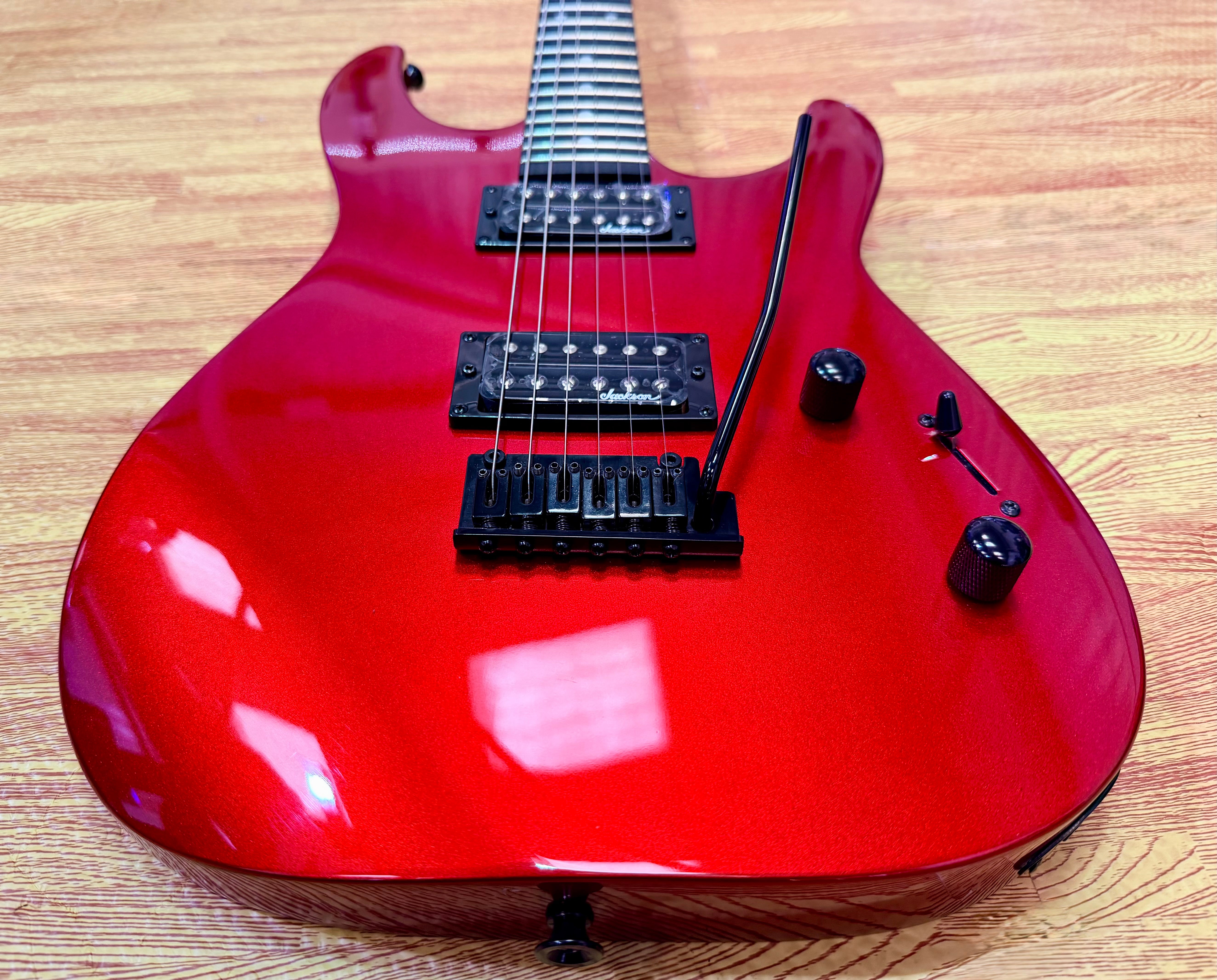 🔥NEW🔥 Jackson JS11 Dinky Metallic Red HH~ Electric Guitar Open Box!