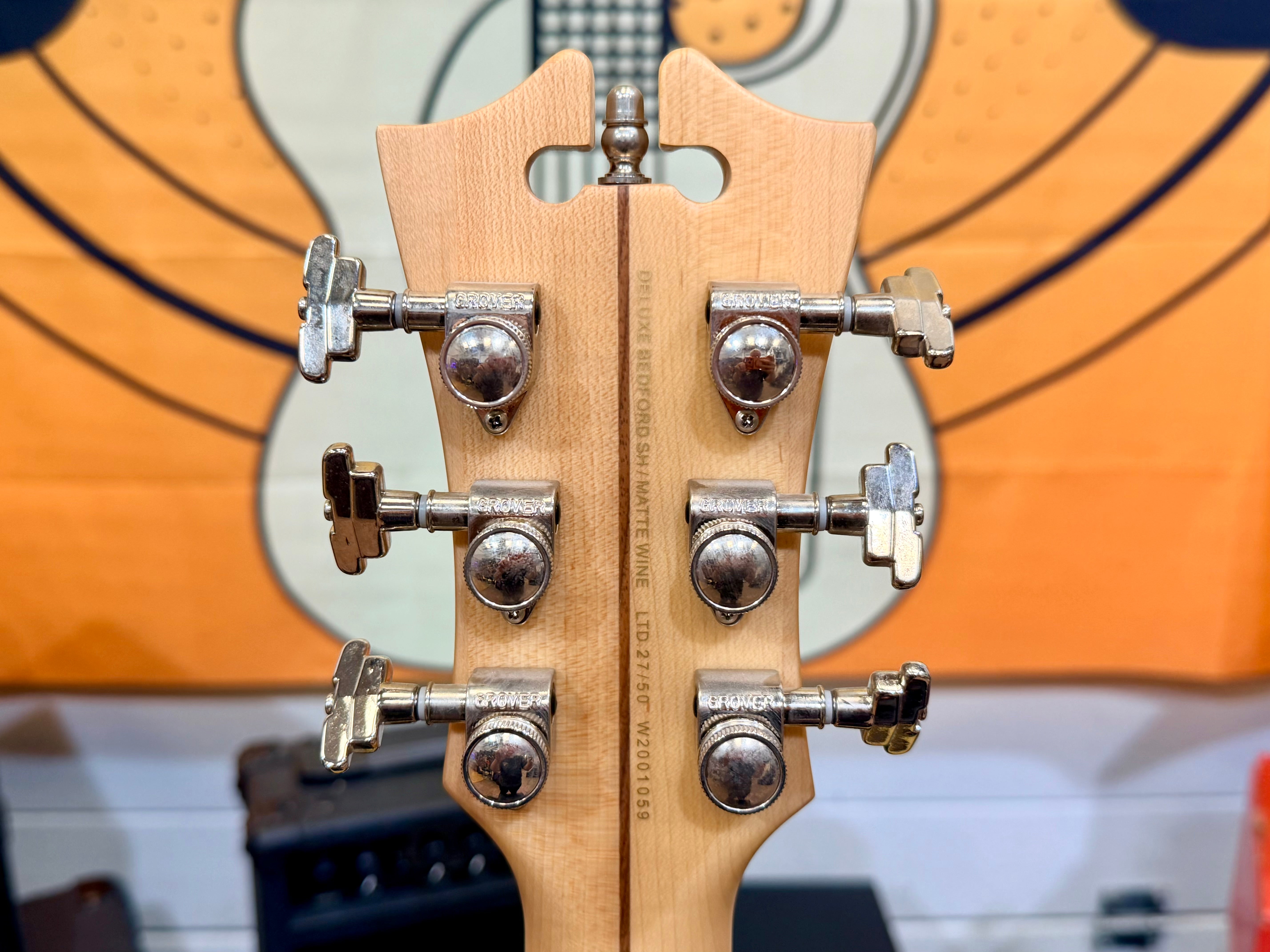 ✨1/50✨ D'Angelico Deluxe Bedford SH Limited Edition Matte Wine Semi Hollow!