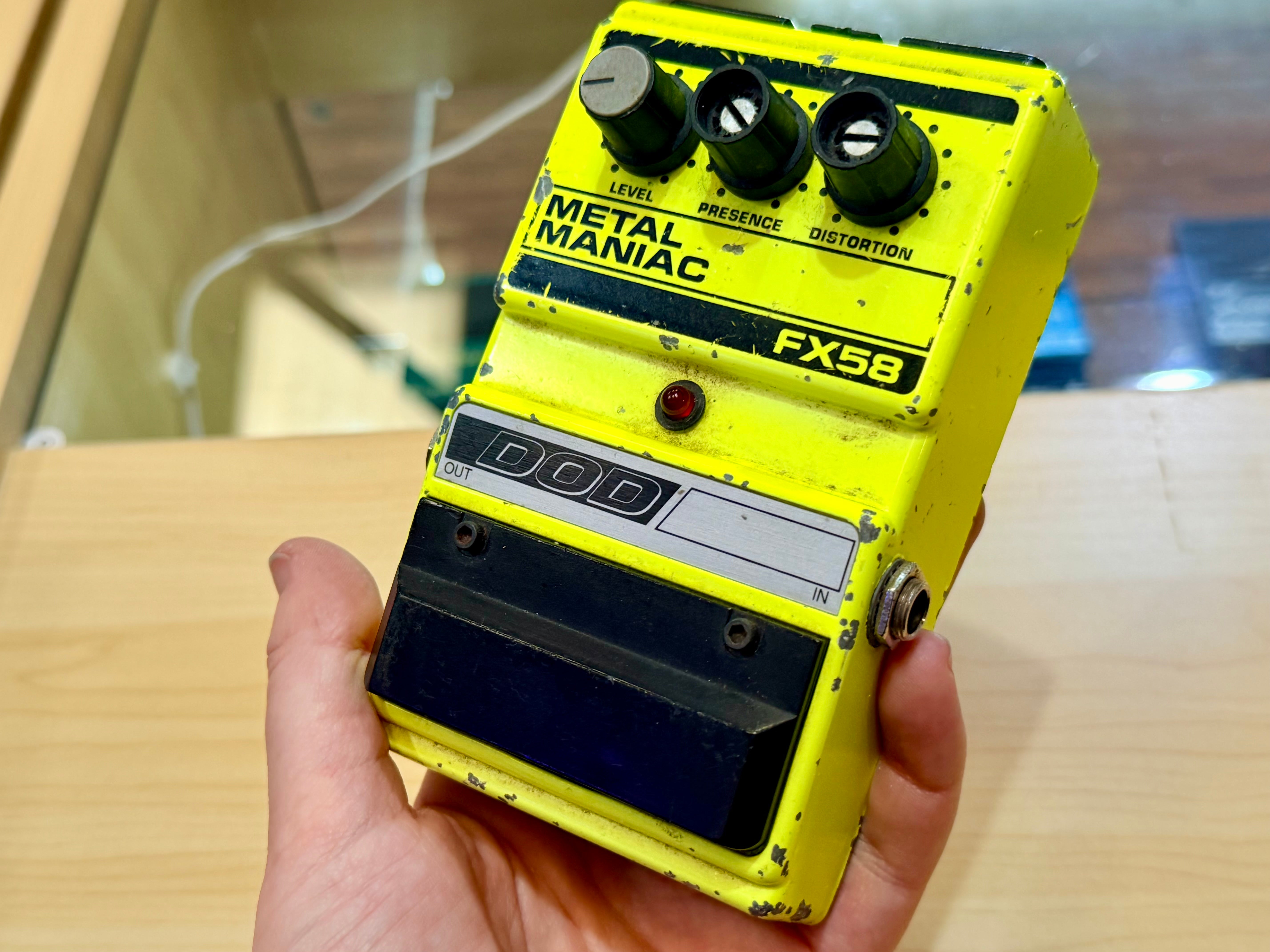 🎸 Vintage USA DOD FX58 Metal Maniac Distortion Pedal c.1990 | Made In USA 🎸