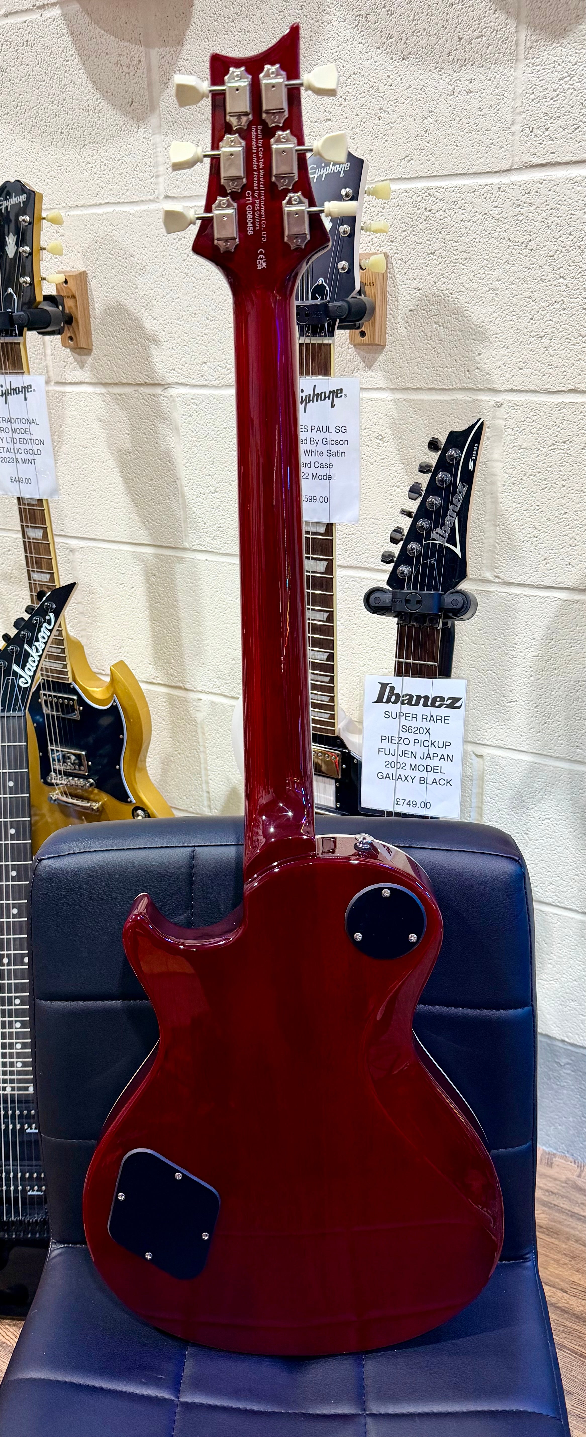 🌟MINT 2024🌟 PRS SE McCarty 594 Singlecut Electric Guitar~ Vintage Cherry Red!