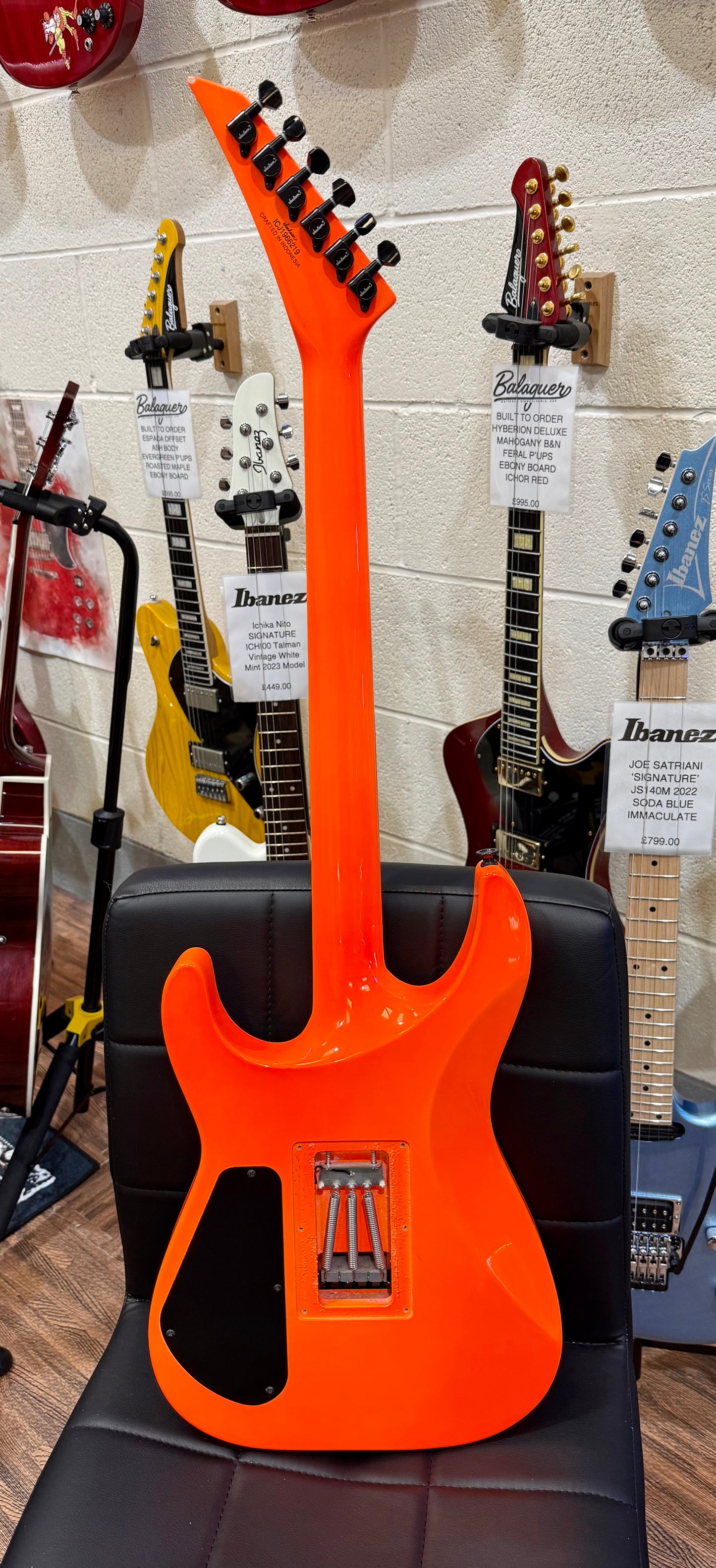 🔥NEON ORANGE🔥 Jackson X Series Soloist SL4X~ Neck Thru~ Floyd Rose~ 2019 Model