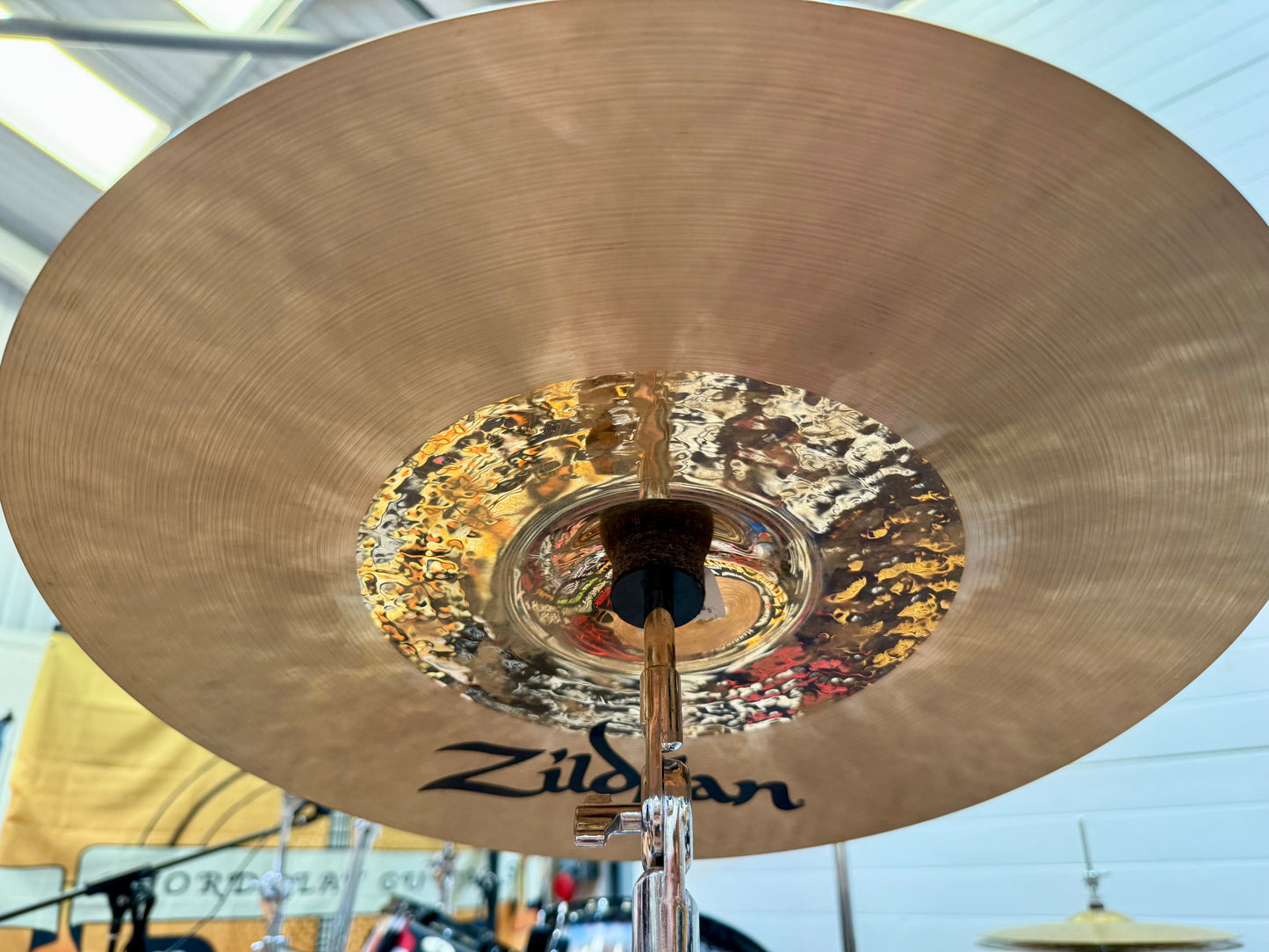 🥁 Zildjian 17" K Custom Hybrid Crash Cymbal - Rock/Medium/Fx Cymbol/USA 🥁