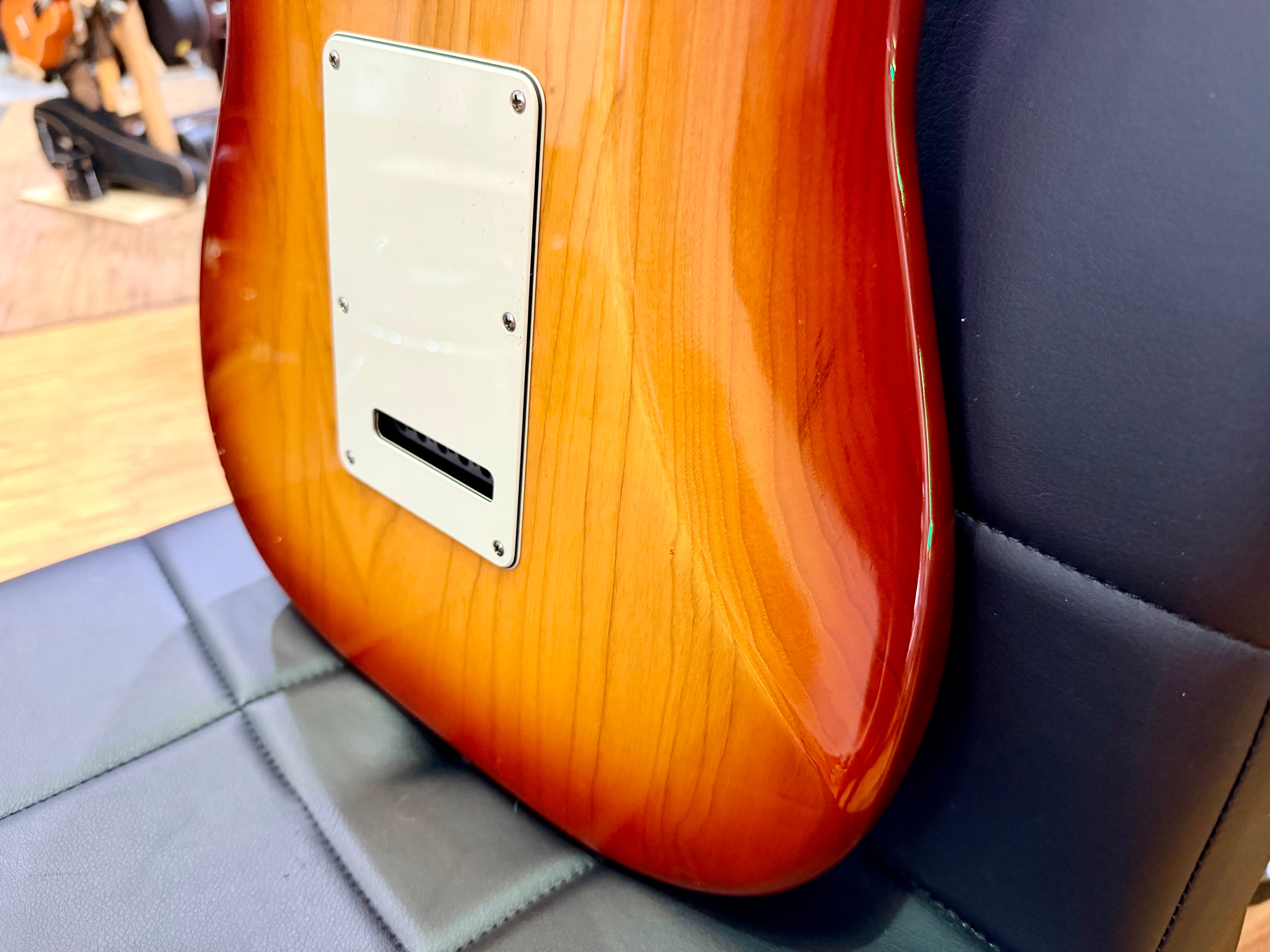 🇺🇸 2015 Fender American Standard Stratocaster HSS Shawbucker~ Sienna Sunburst!
