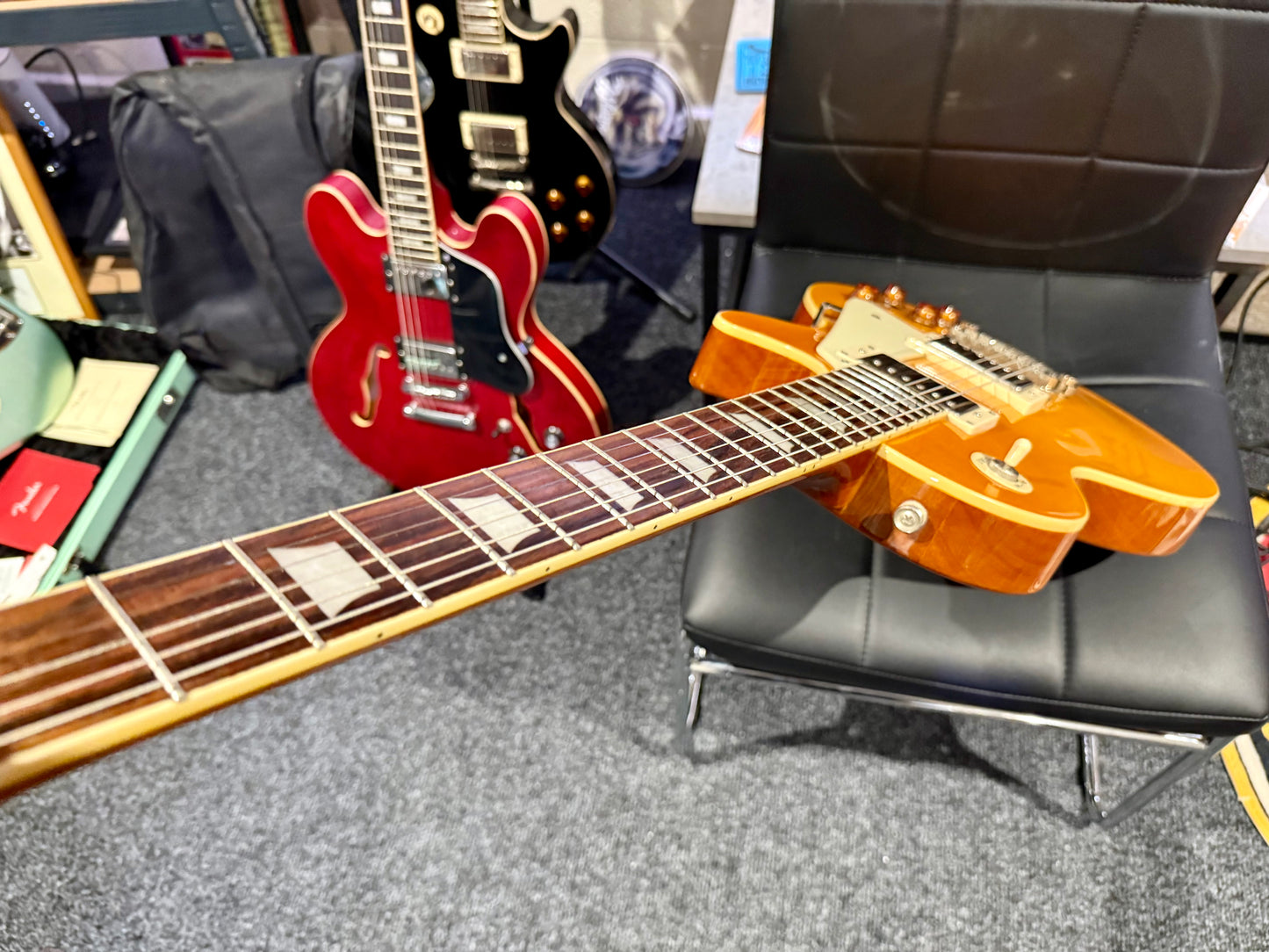 🌟RARE ANTIQUE NATURAL🌟 Epiphone Les Paul Standard~ 2010 Model~ Cherished!