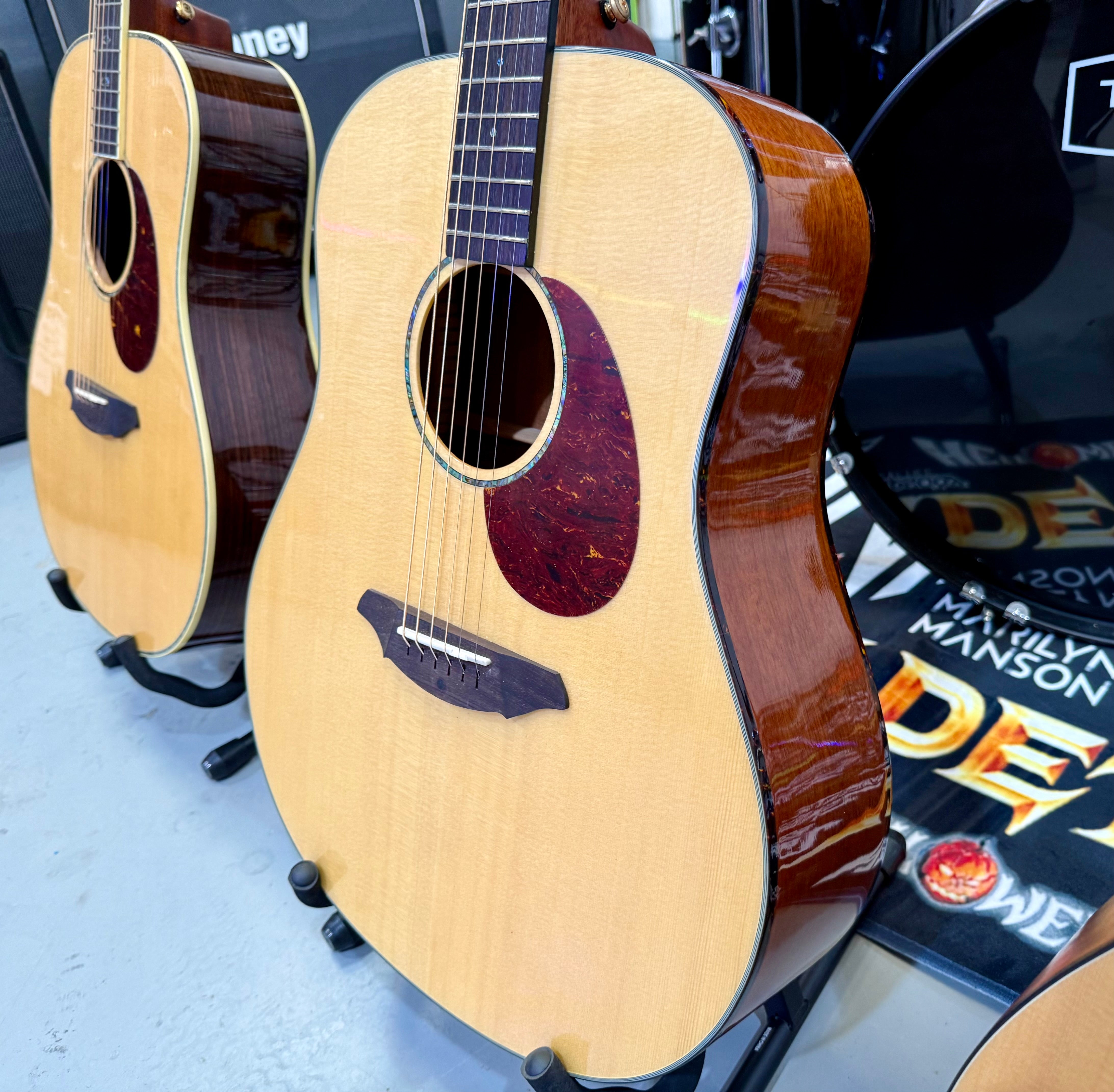 🔥EX-DEMO🔥 Breedlove Atlas Series AD20/SM Acoustic Dreadnought Guitar~ Natural!