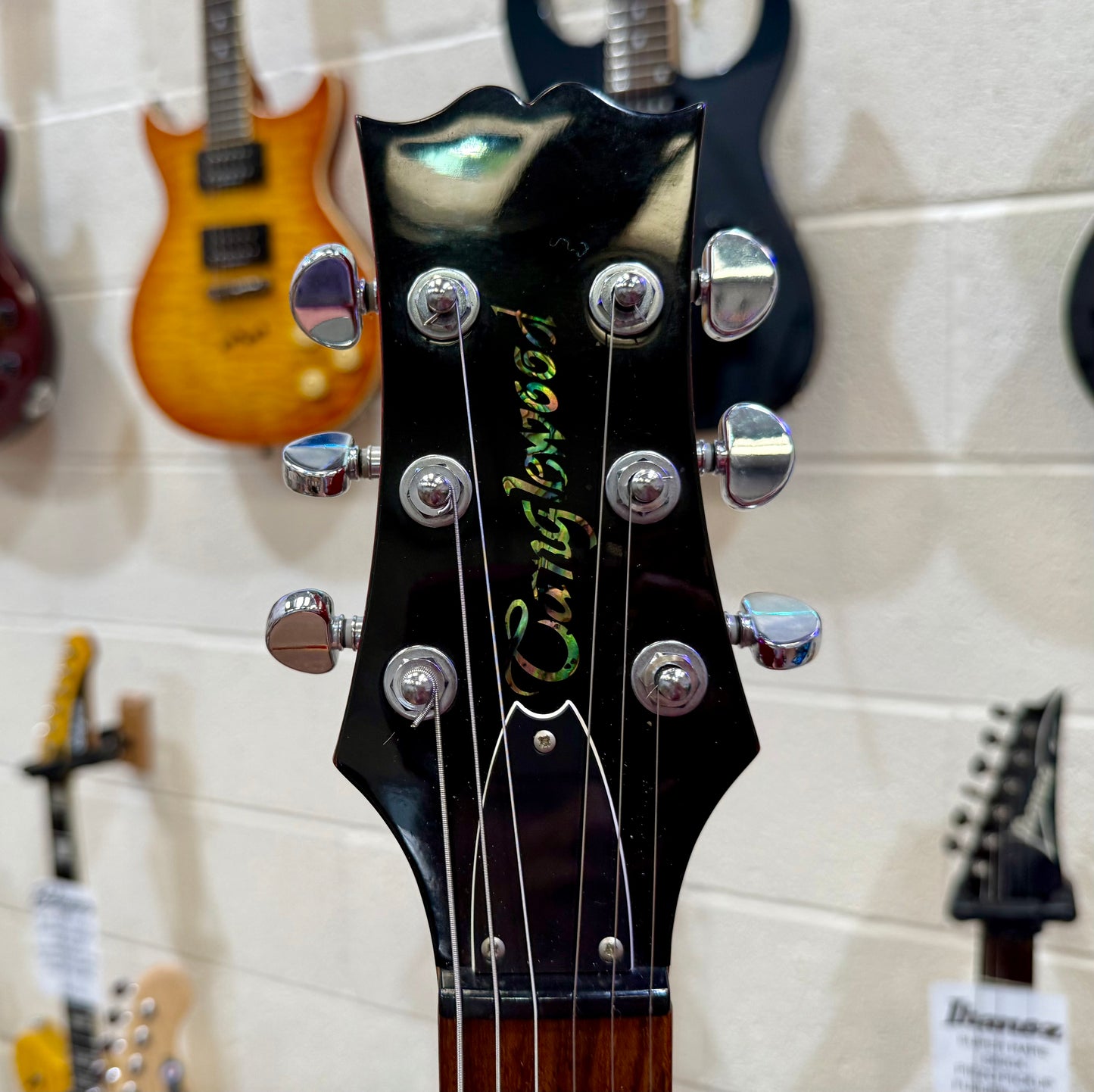 🎸LOVELY🎸 Tanglewood TH-502 CH~ Semi-Hollow Electric Guitar~ Cherry Red!