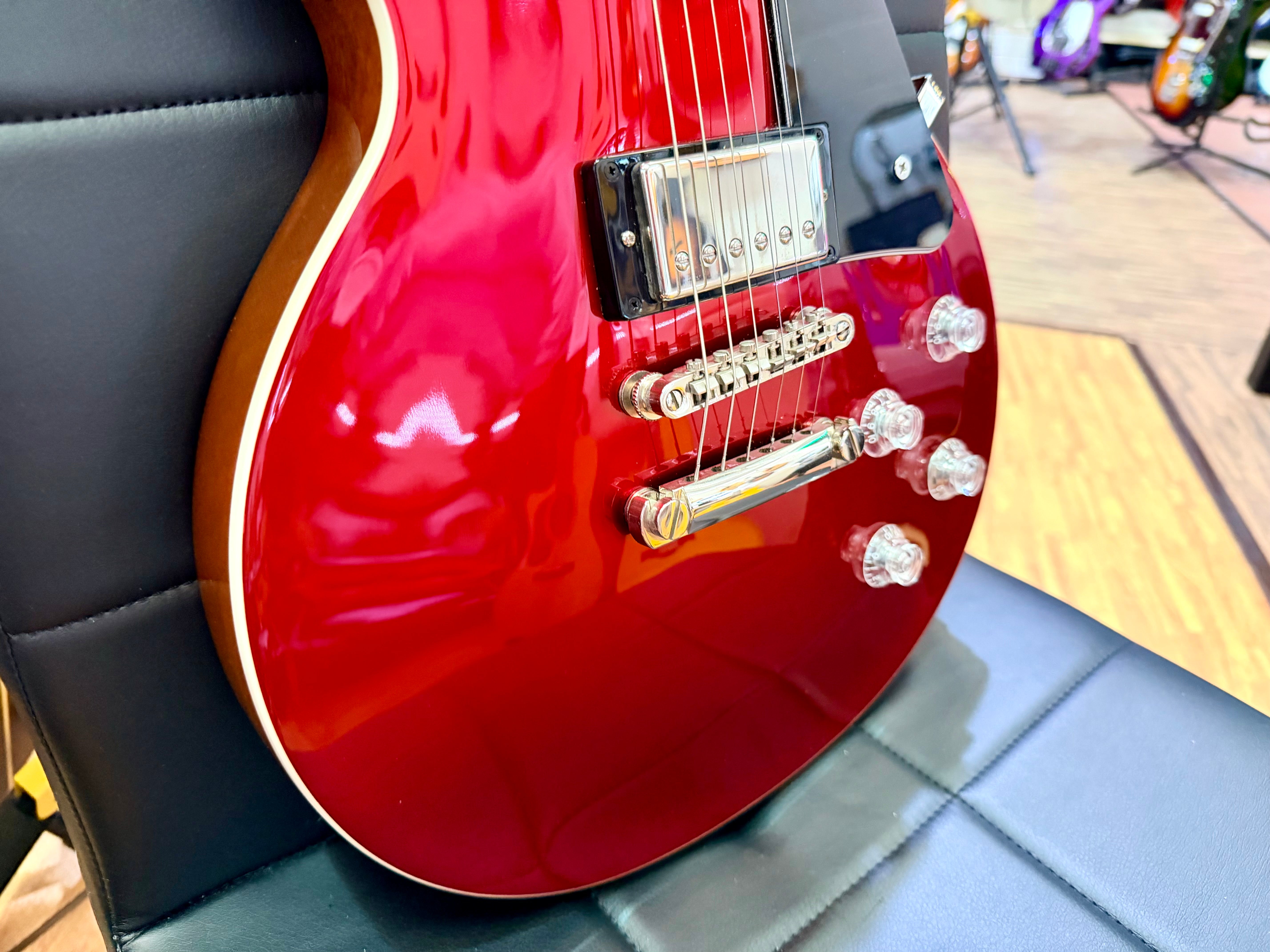 ✨MINT✨ Epiphone Les Paul Modern Sparkling Burgundy~ Electric Guitar~ 2022!
