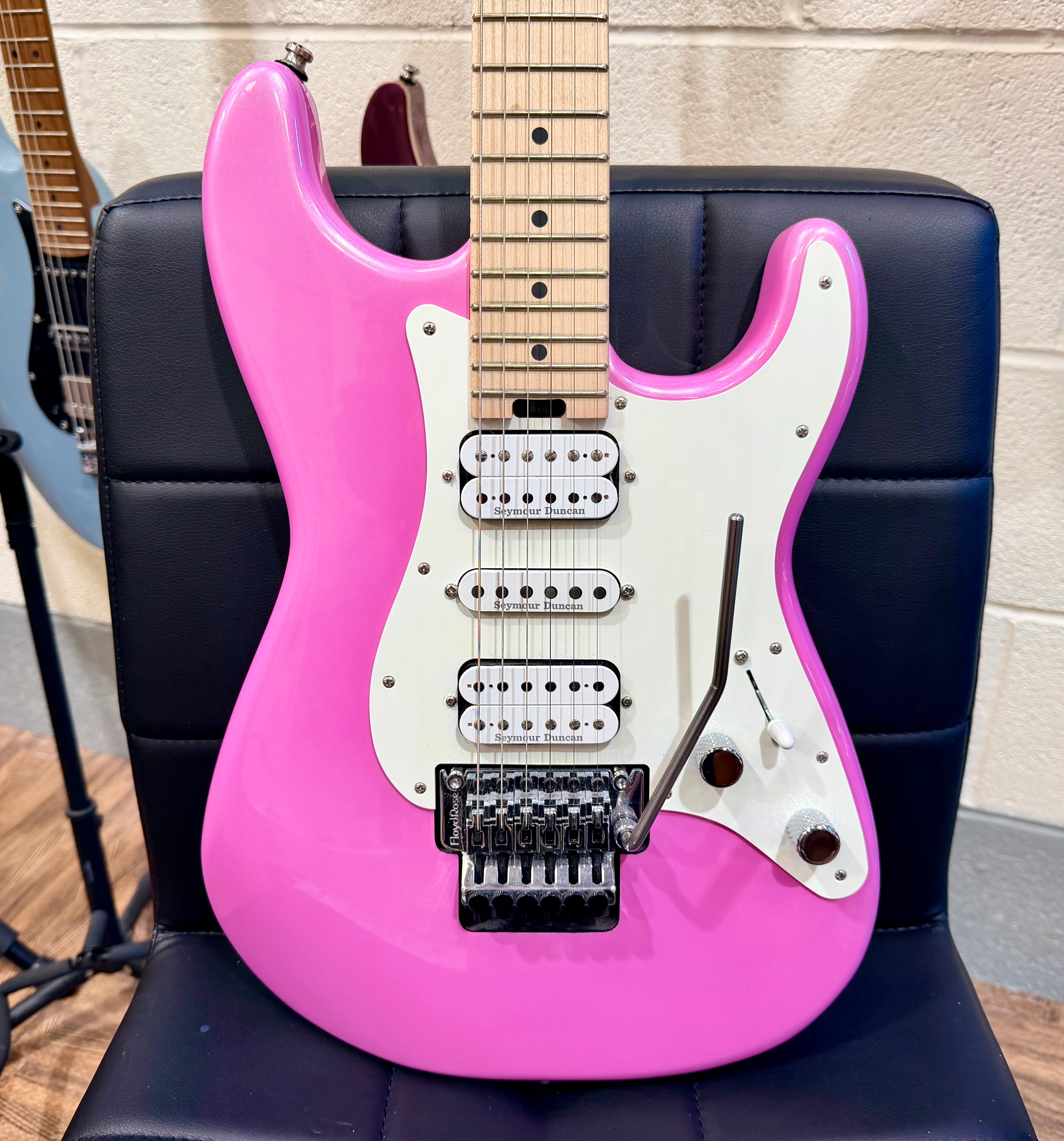 🔥2021🔥 Charvel Pro Mod So Cal Style 1 HSH FR~ Maple Platinum Pink~ MINT!
