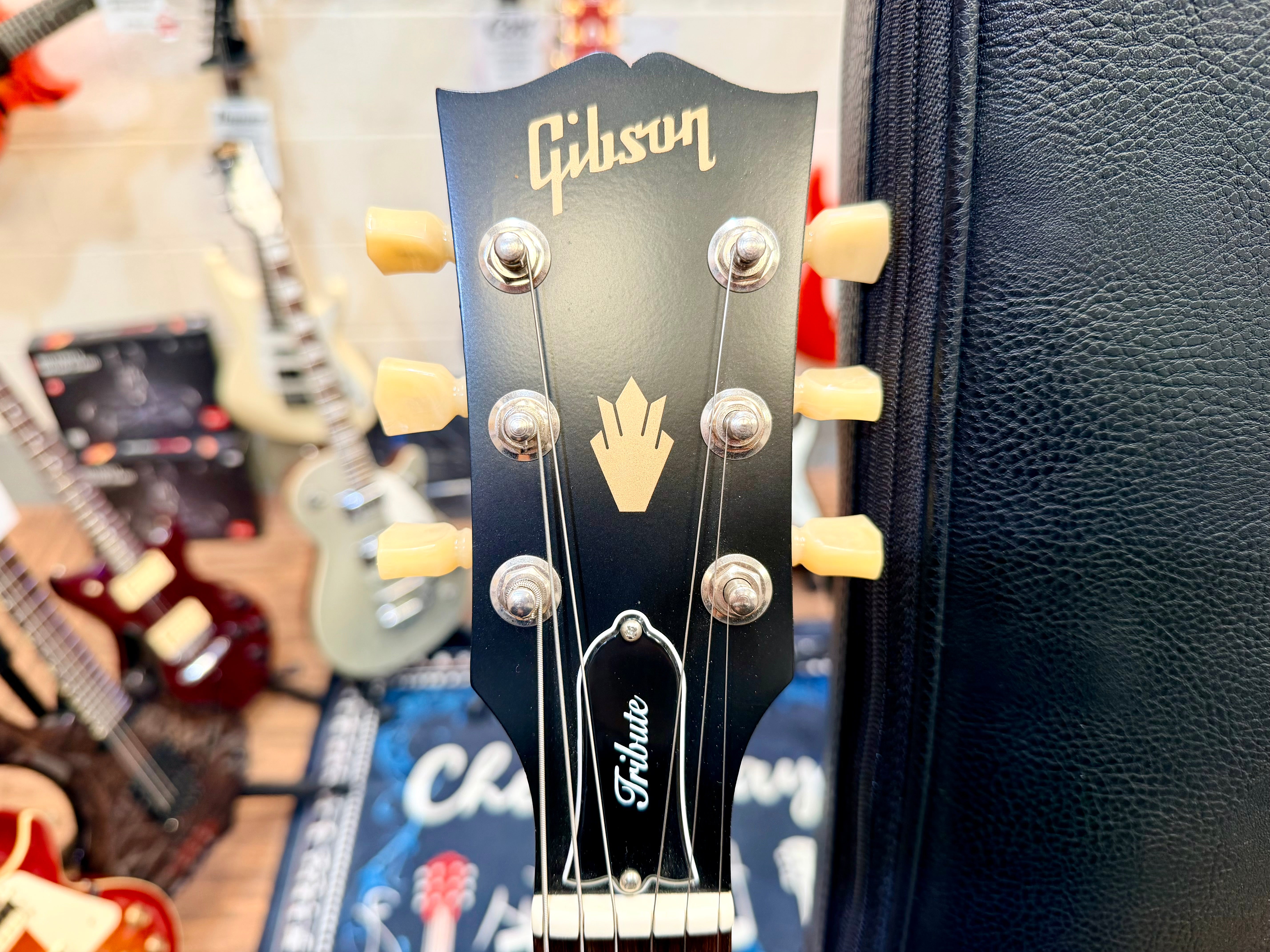 π2022π Gibson SG Tribute~ Worn Satin Cherry USA + Deluxe Gig Bag~ Cherished!