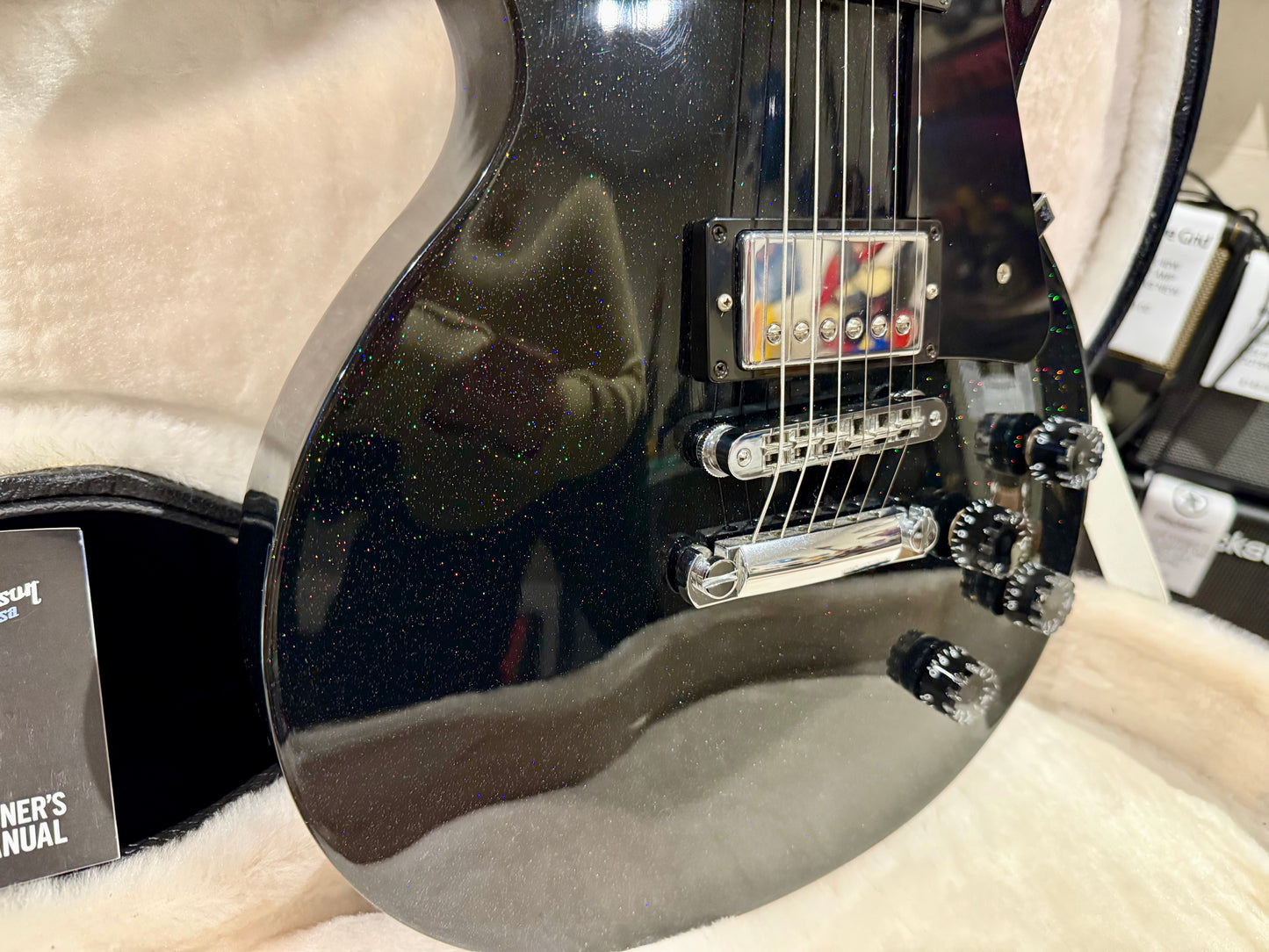 ✨120th ANNIVERSARY ✨ Gibson Les Paul Studio Pro Graphite Pearl Sparkle~USA 2014