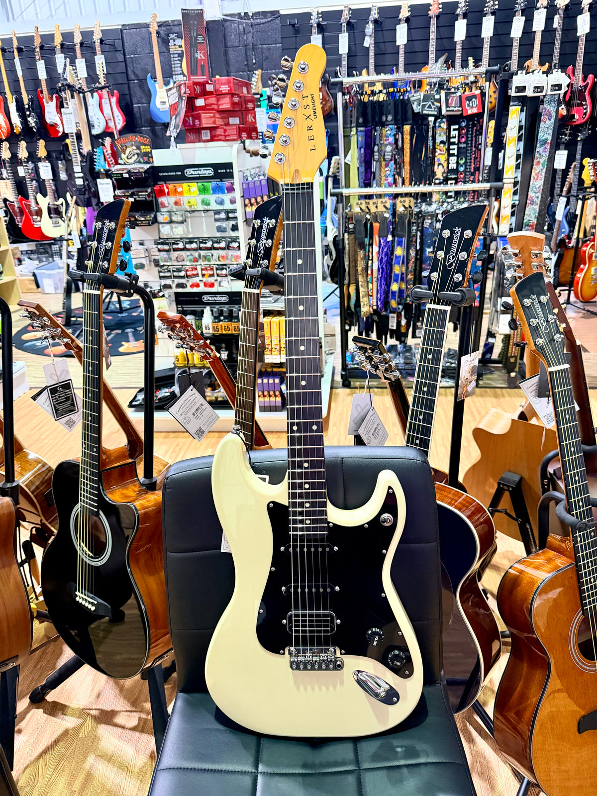 Godin LERXST Limelight Alex Lifeson Rush Signature Guitar~ Vega Trem~ Brand New!