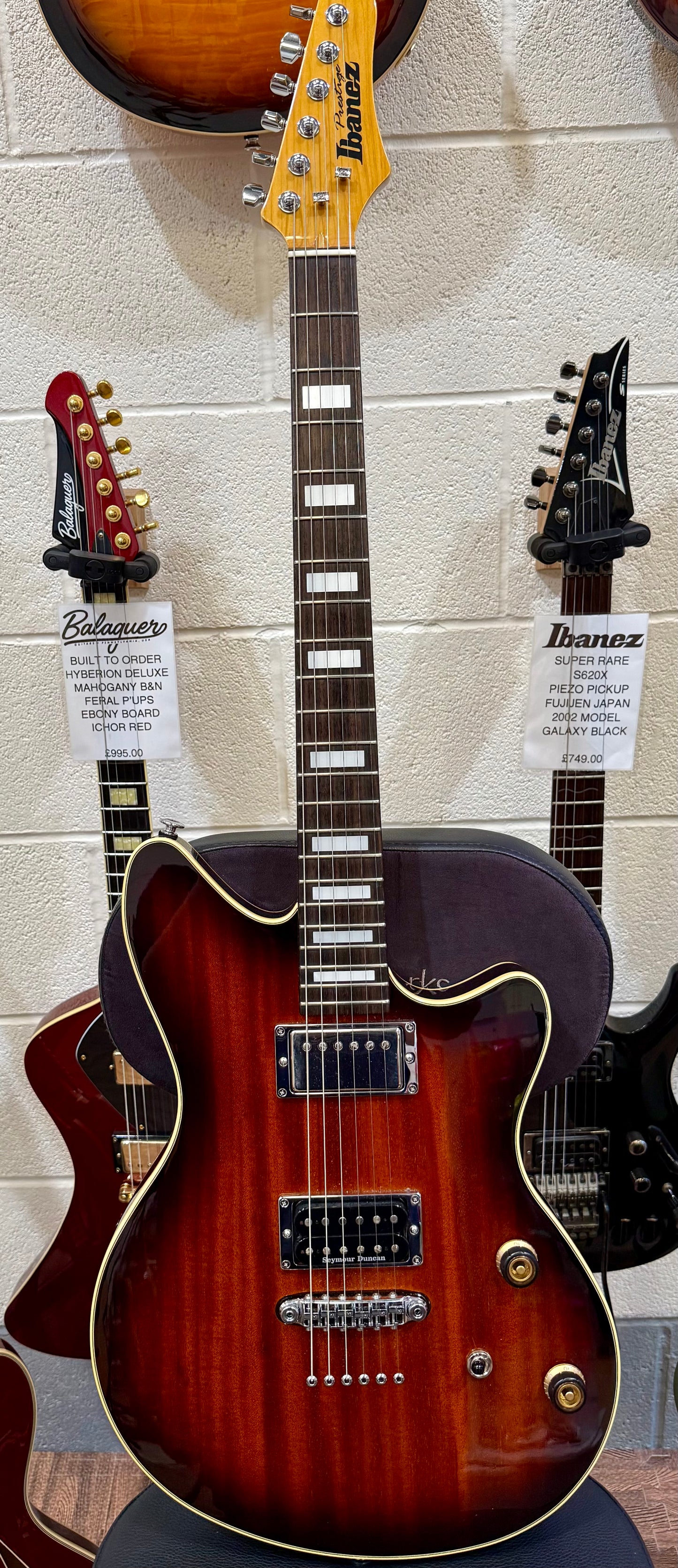š„MINTš„ Ibanez Prestige Roadcore RC1320-DBS ~ Dark Brown Sunburst~ Hard Case!