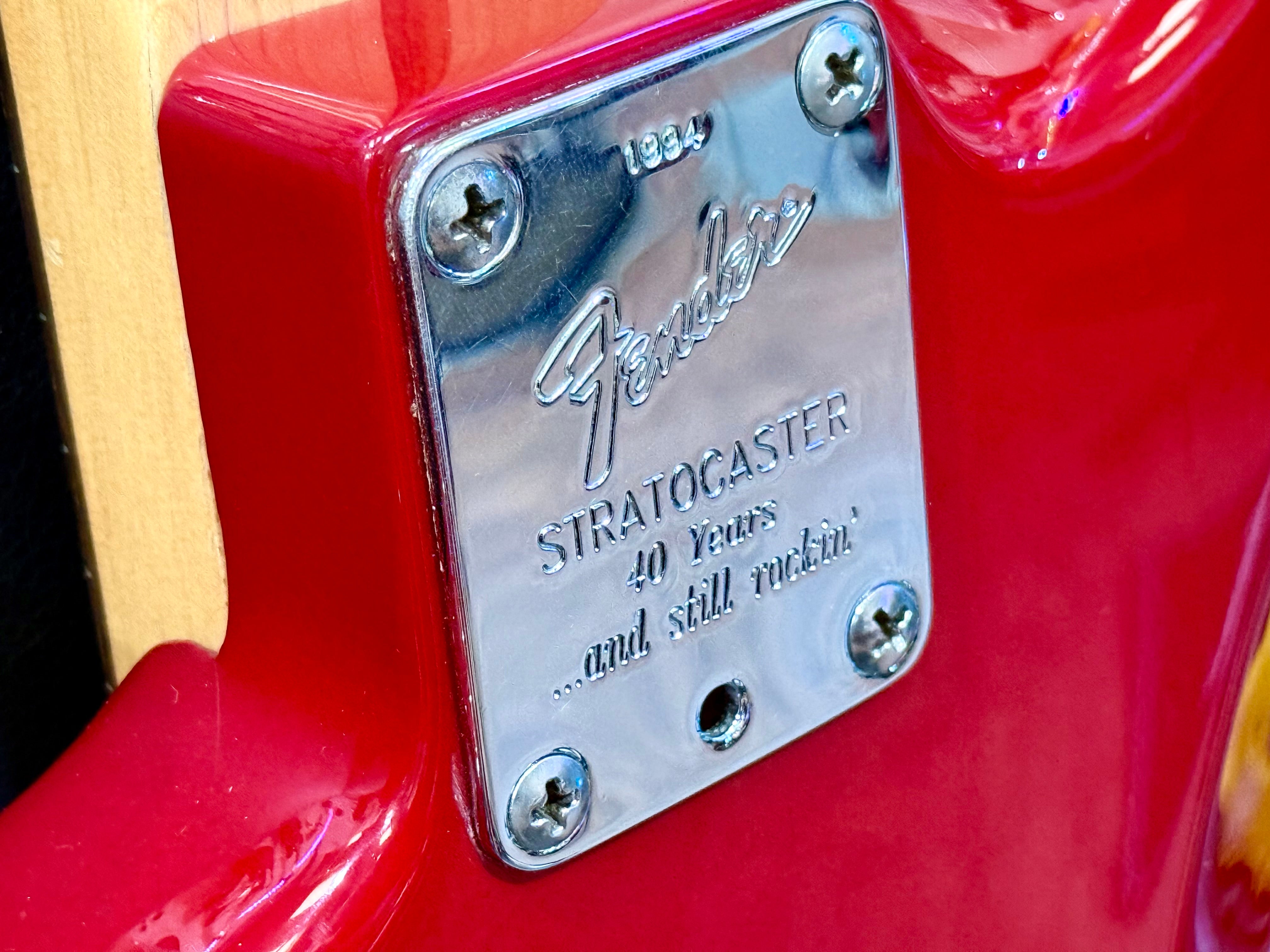 🌟RARE 1994🌟 Fender USA 40th Anniversary Stratocaster~ American Standard + Case