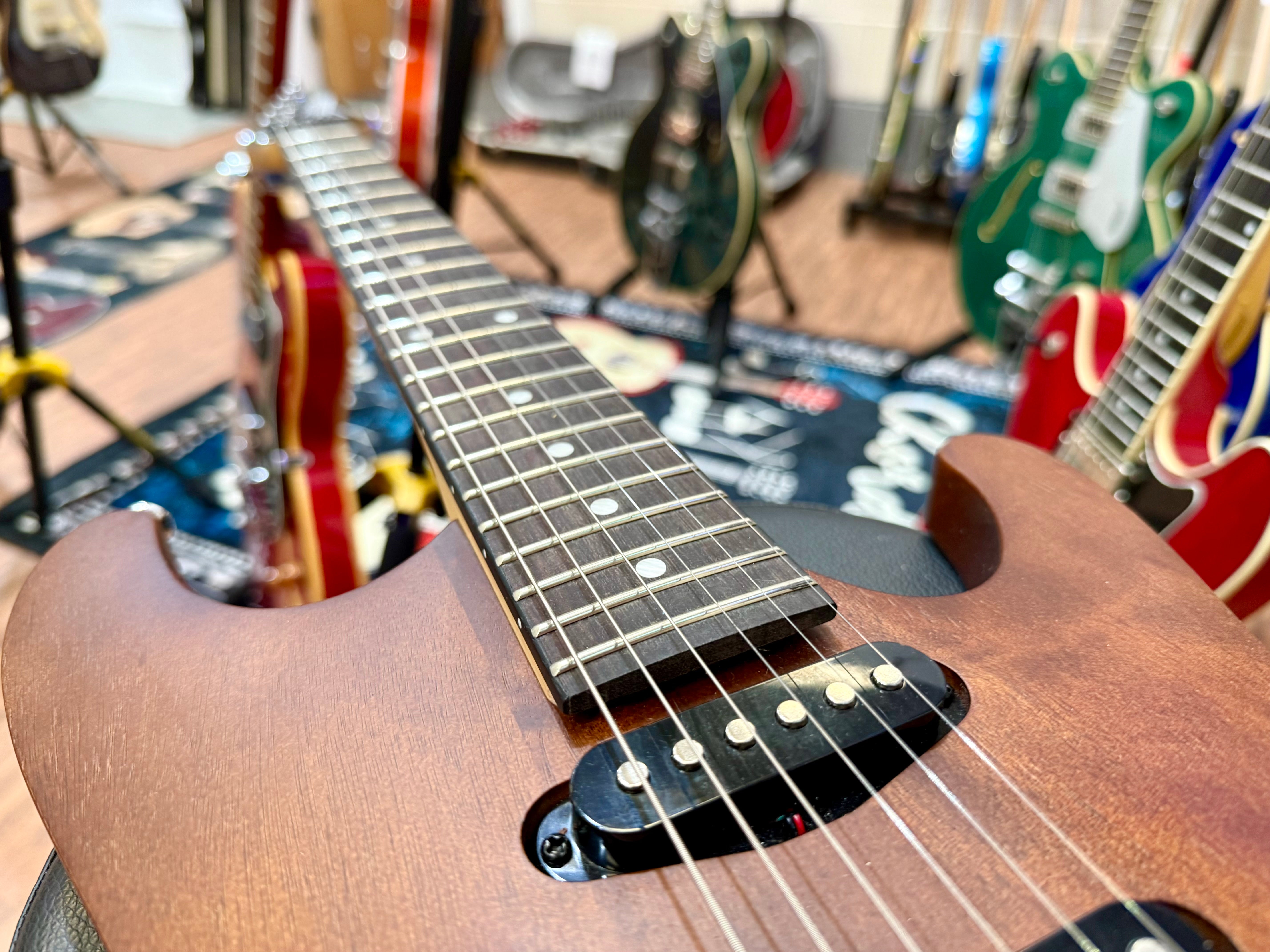 🔥2020🔥 Ibanez GSA60 Gio Walnut Flat~ Locking Tuners~ Excellent Condition!