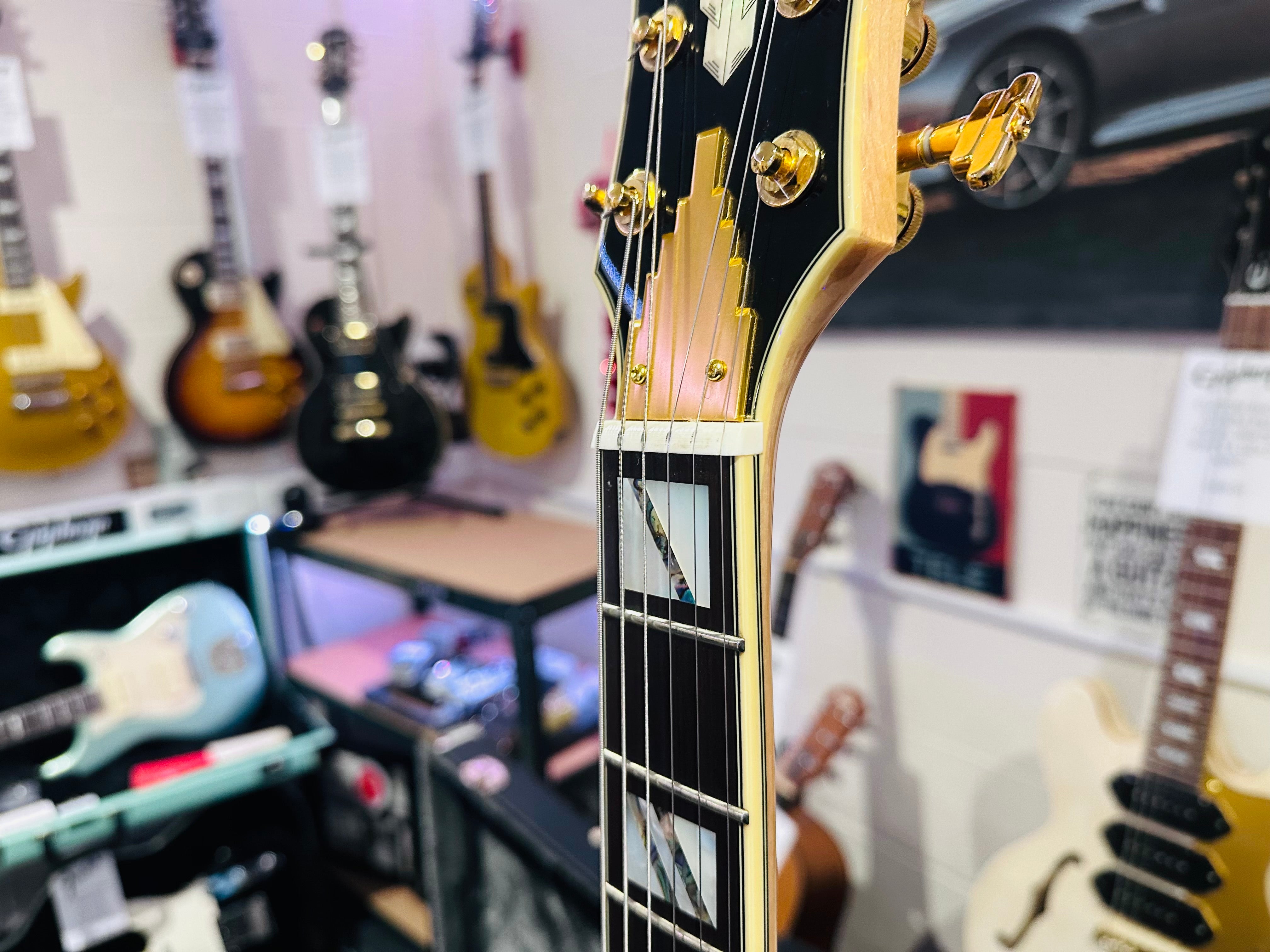 🌟MINT🌟 D'Angelico Ludlow Deluxe~ Swamp Ash Natural~2018~ Hard Case~MUST SEE 🌟