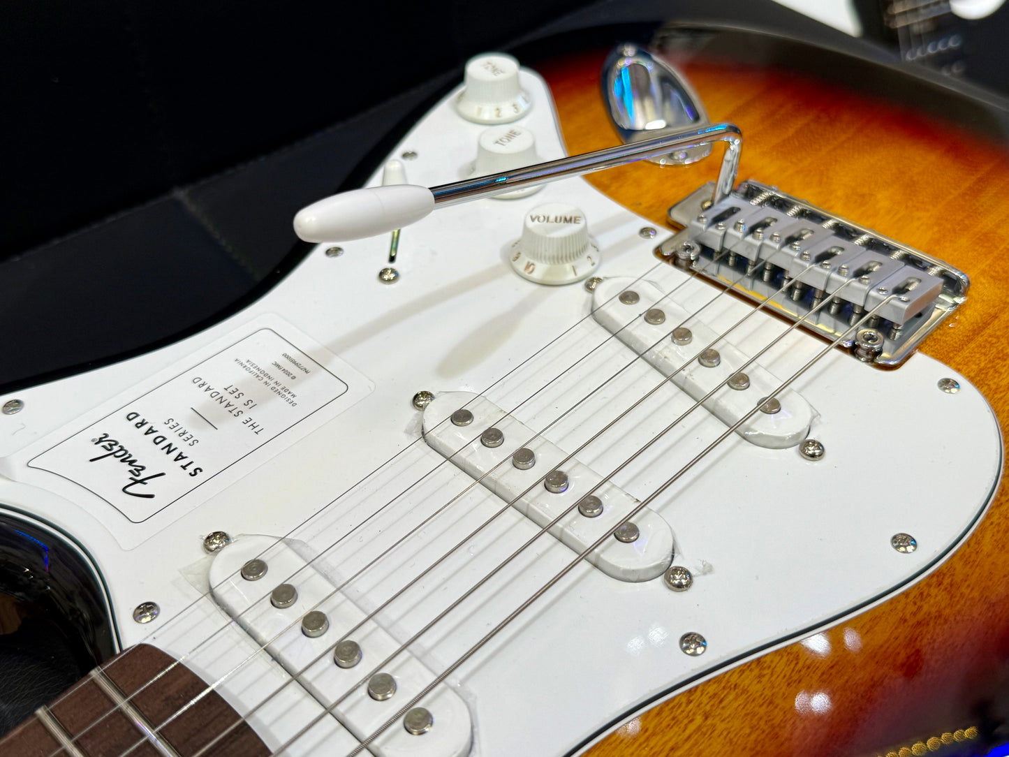 ☀️BRAND NEW☀️ Fender Standard Series Stratocaster~ 3 Tone Sunburst~ Indonesian!