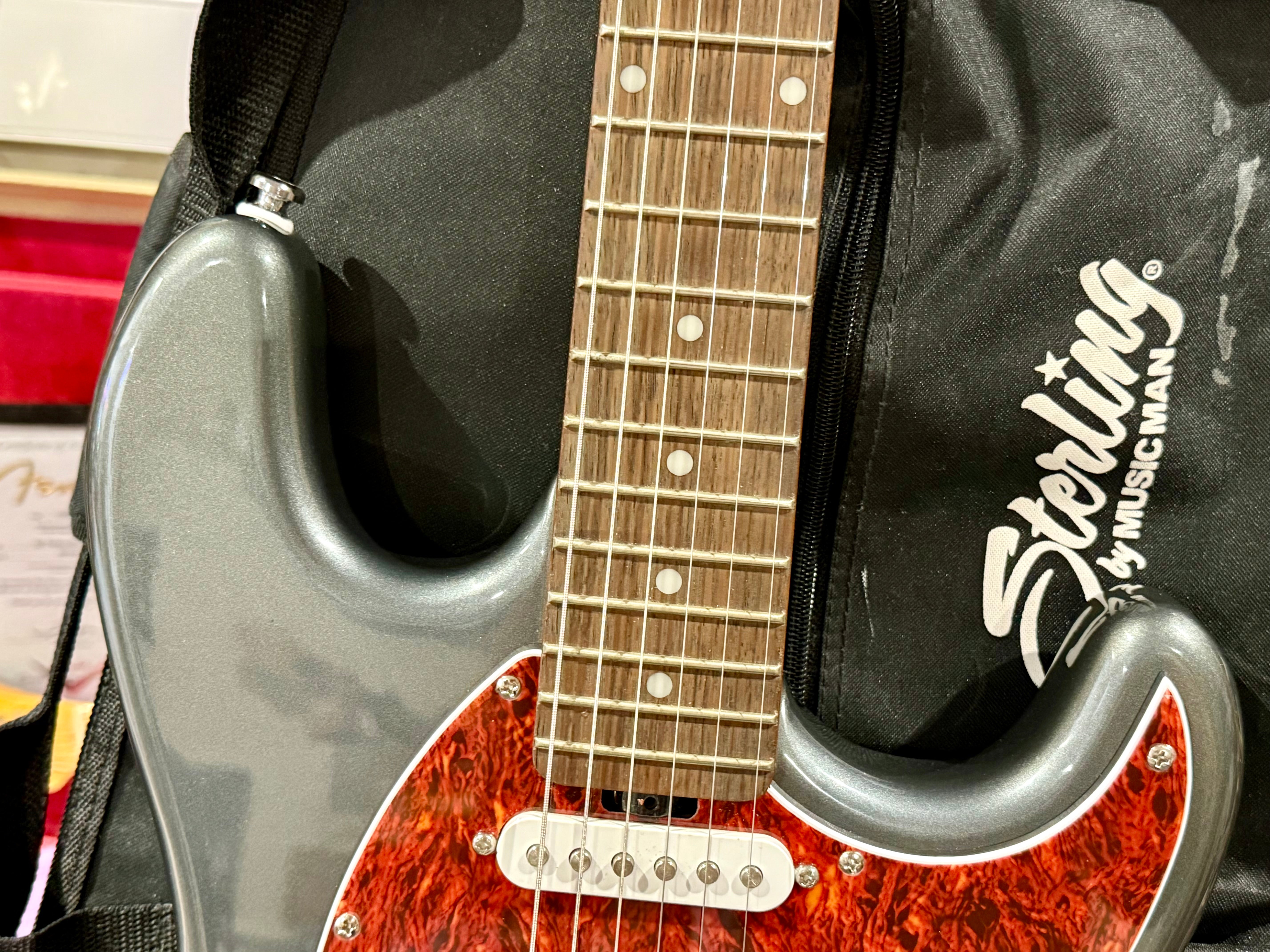 🌟MINT🌟 Sterling by Music Man SUB CT30 Cutlass SSS~ Charcoal Frost + Gig Bag!