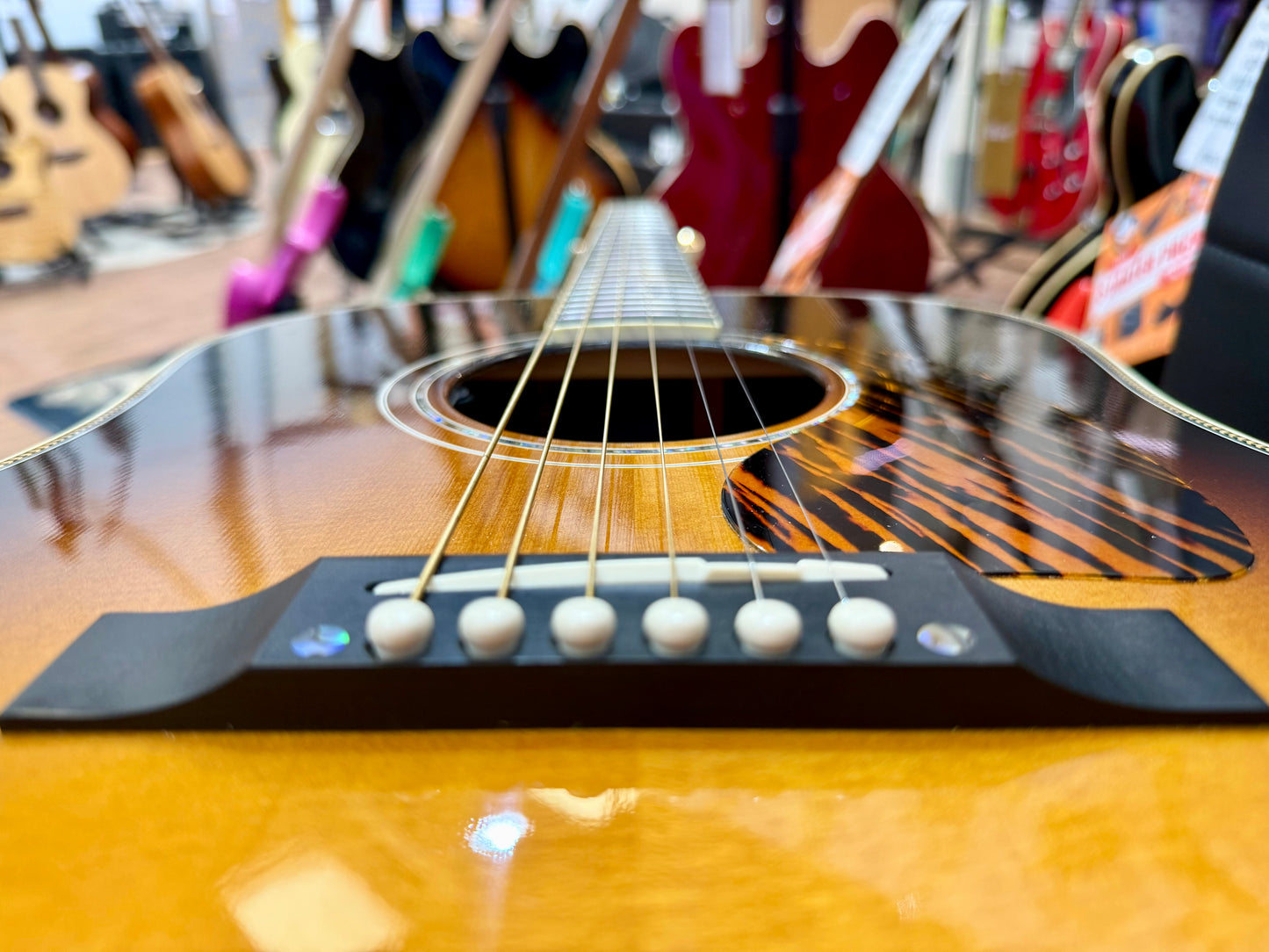 🔥2017 USA🔥 Gibson J45 Custom Electro Acoustic Guitar~ Hard Case~ REPAIRED!
