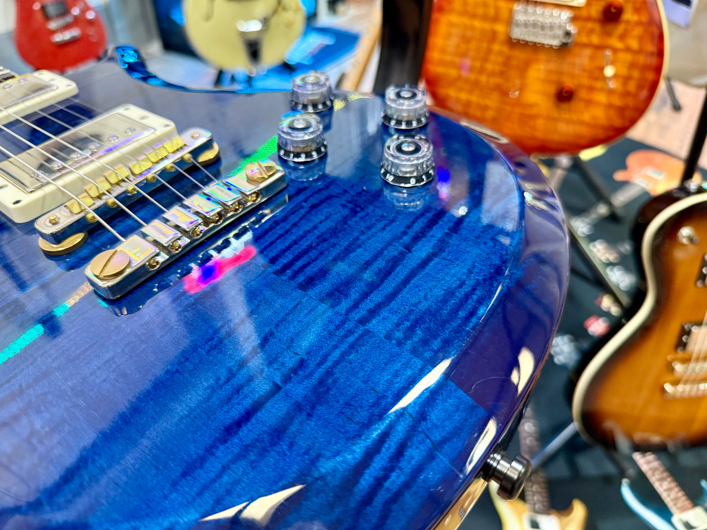 🌟2020 USA🌟 PRS S2 McCarty 594 Singlecut~ Whale Blue~ Gig Bag & Docs~ Stunning!