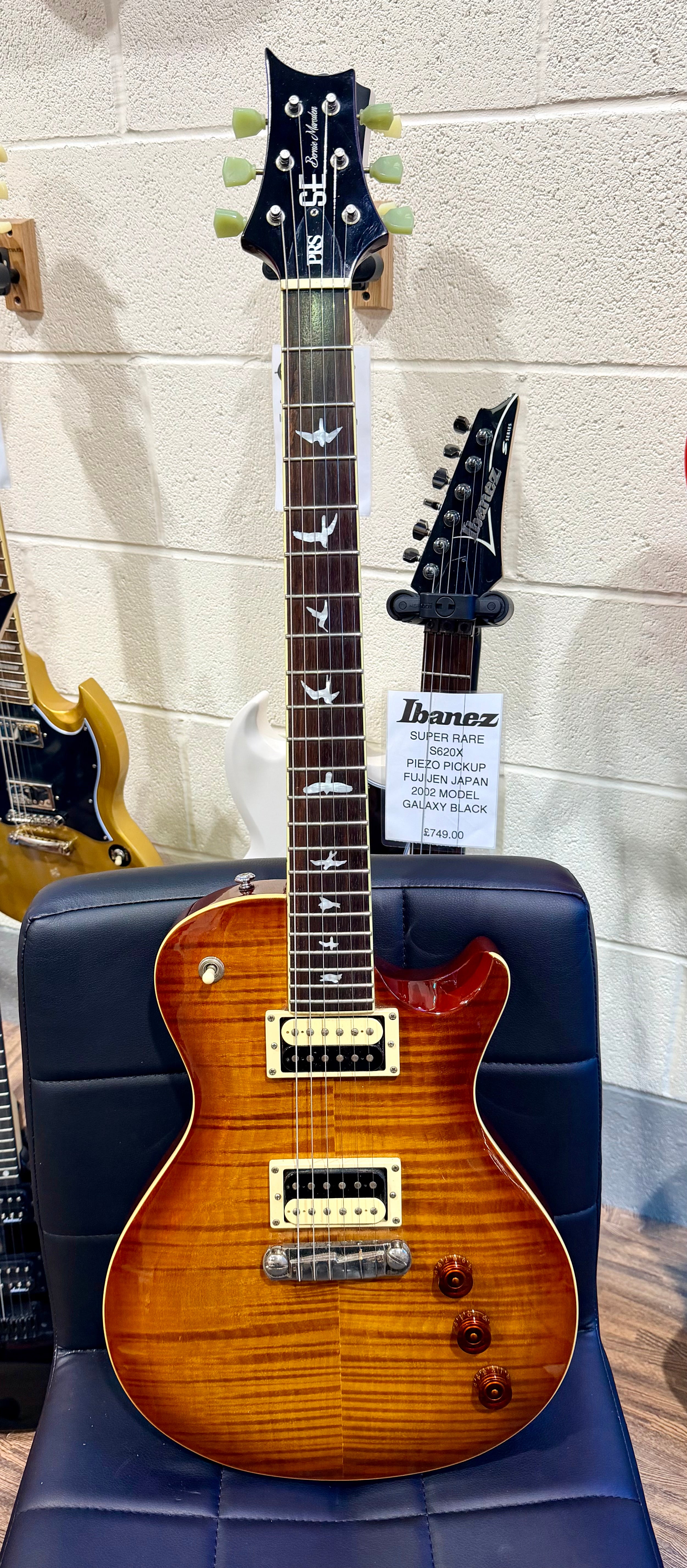 π2012π PRS SE Bernie Marsden 245 Singlecut~ Vintage Sunburst~ With Gig Bag!