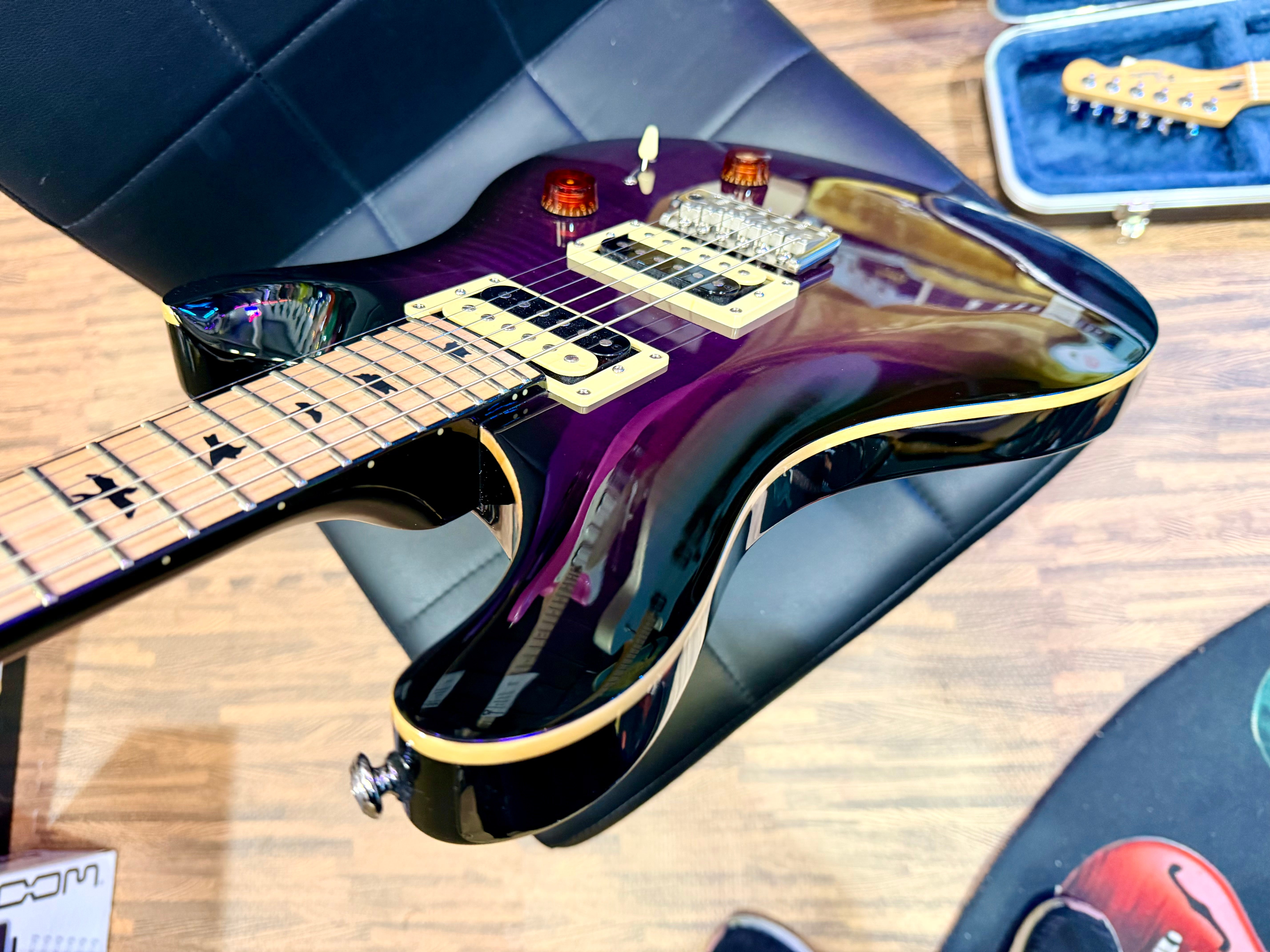 ⚡️2019⚡️ PRS SE Custom 24 Ltd Edition~ Purple Mist~ Satin Maple Neck~ Cherished!