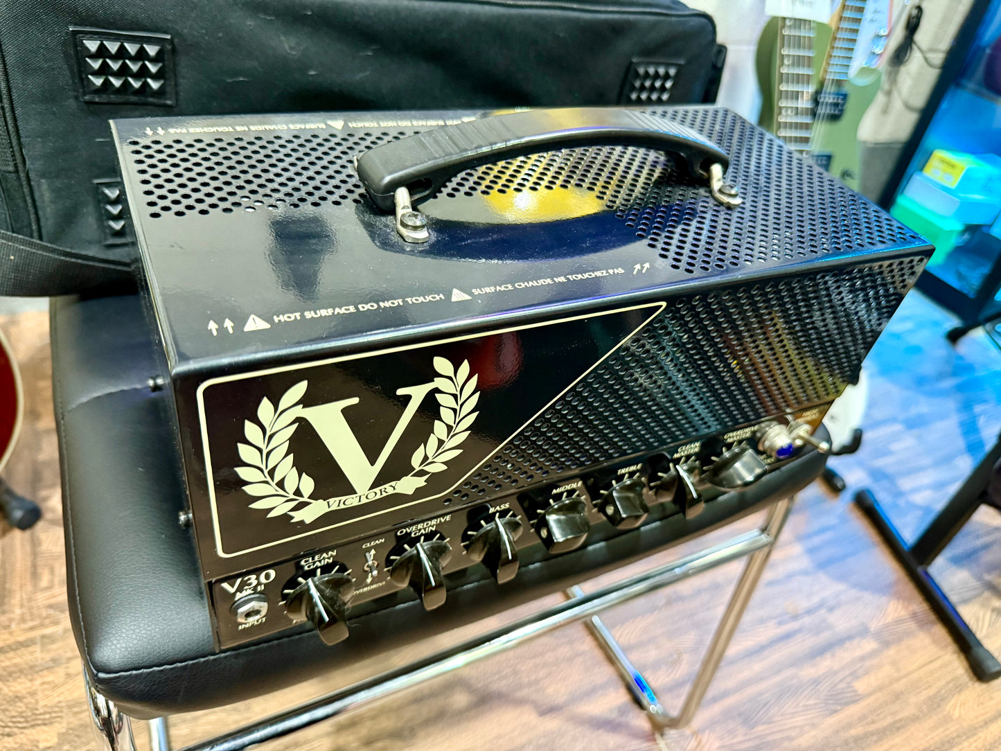 🎸MINT🎸 Victory V30 The Countess MKII Lunchbox Amplifier Head~ Bag & F/Switches