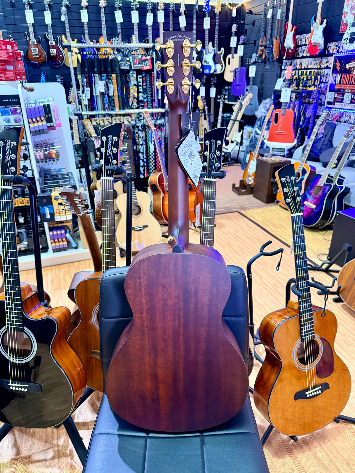 Tanglewood TE8EBL Elemental Parlour Electro Acoustic~ Natural Satin~ Solid Top