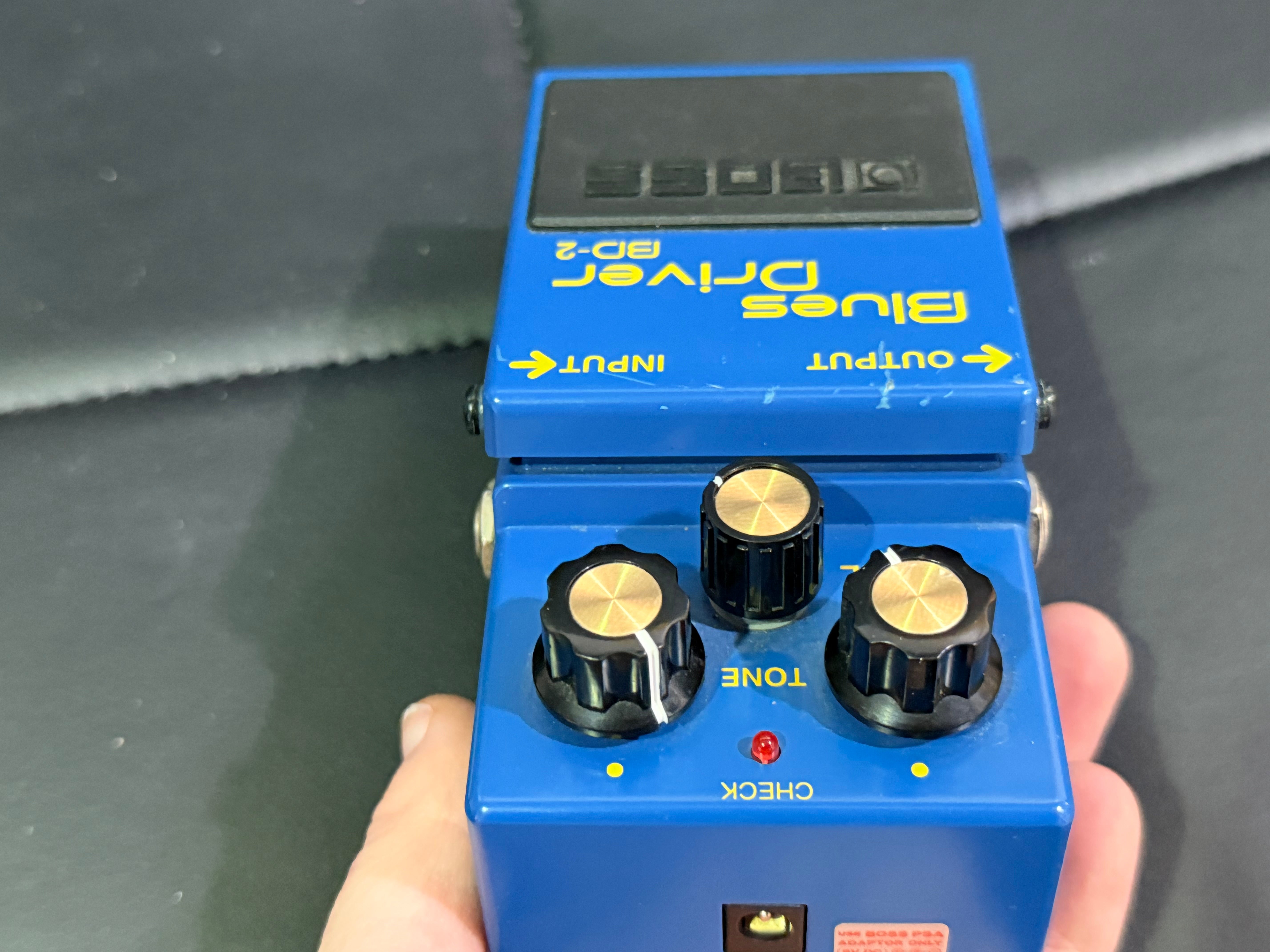 ๐ธ Boss BD-2 Blues Driver Guitar Pedal~ Overdrive~ Blue ๐ธ