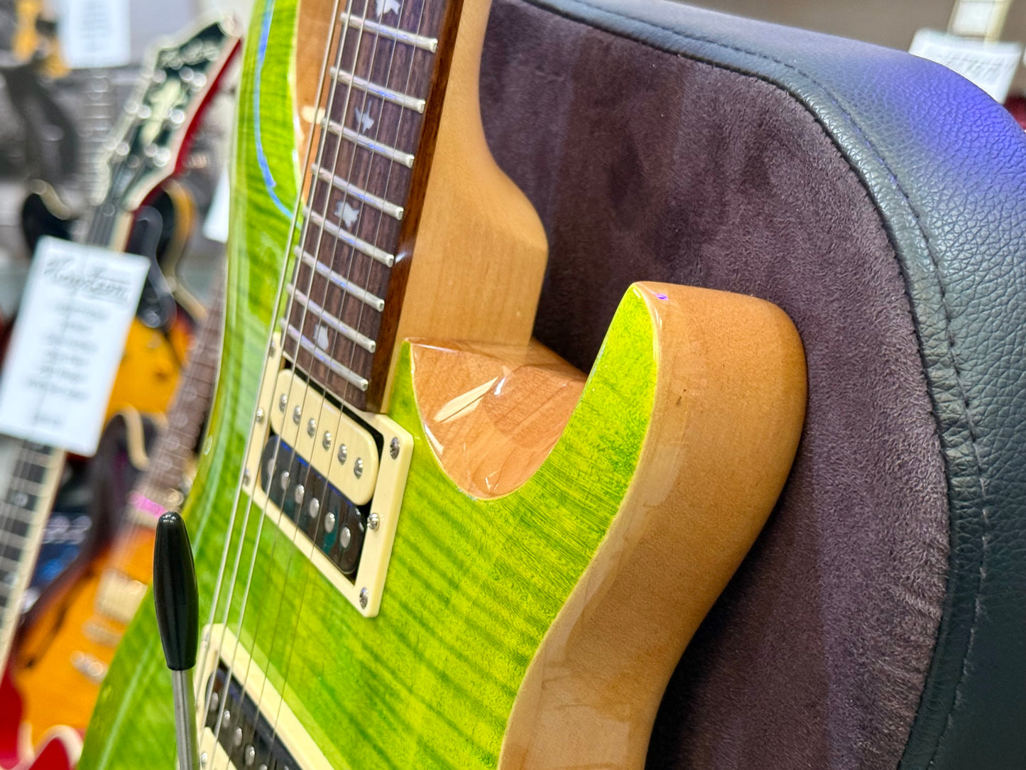 🌟STUNNING🌟 PRS SE Custom 24-08~ Eriza Verde~ With Gig Bag~ Coil Split~ WOW!